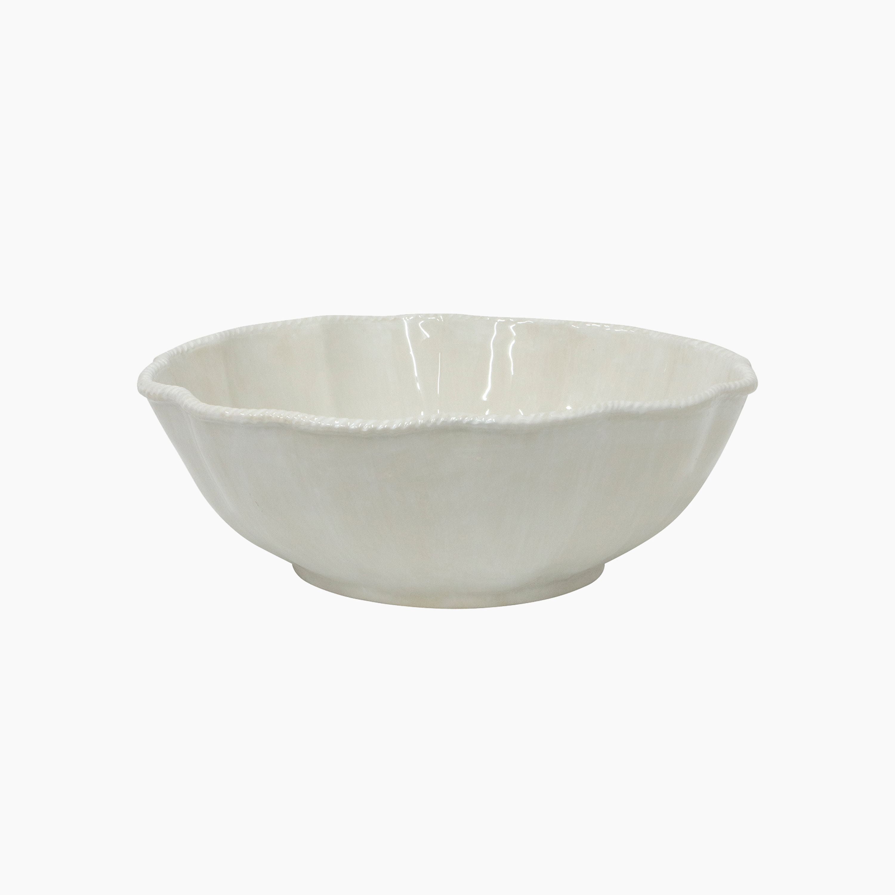 French Country Scilla Rope Serving Bowl