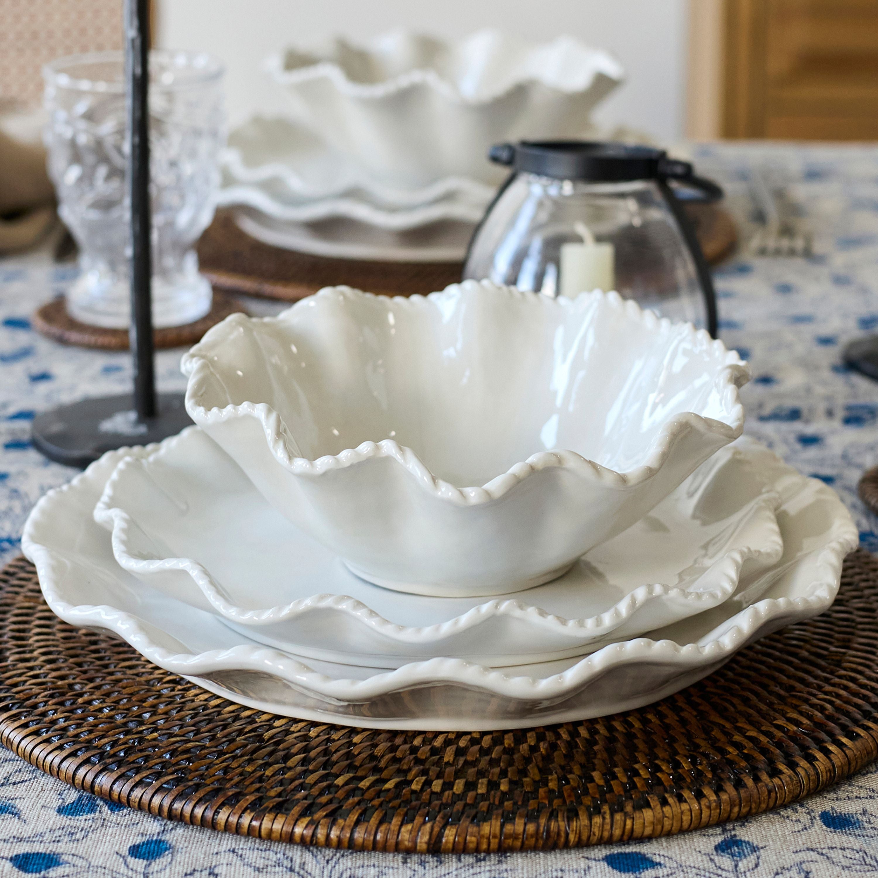 French Country Scilla Rope Bowl