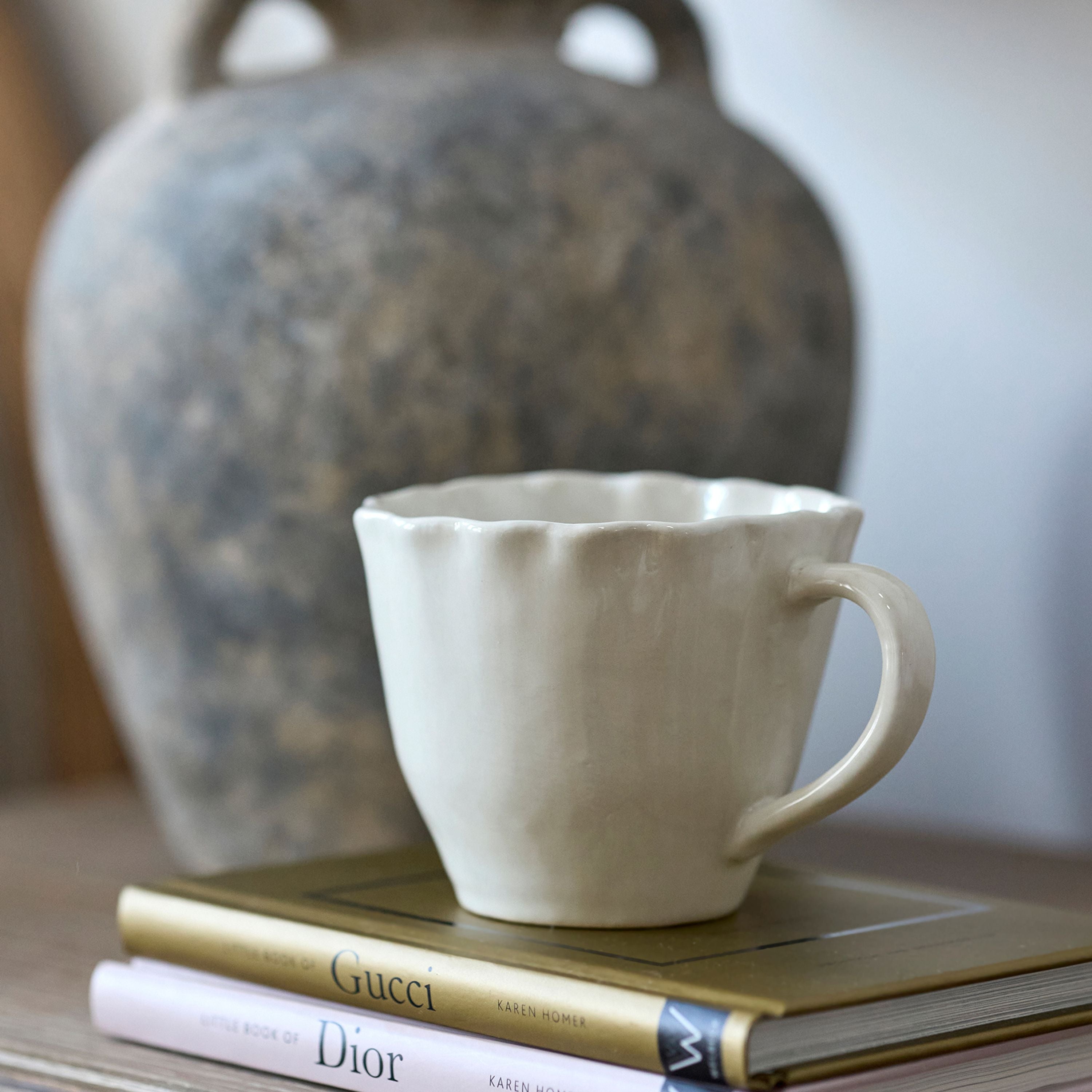 French Country Scilla Rope Tea Cup