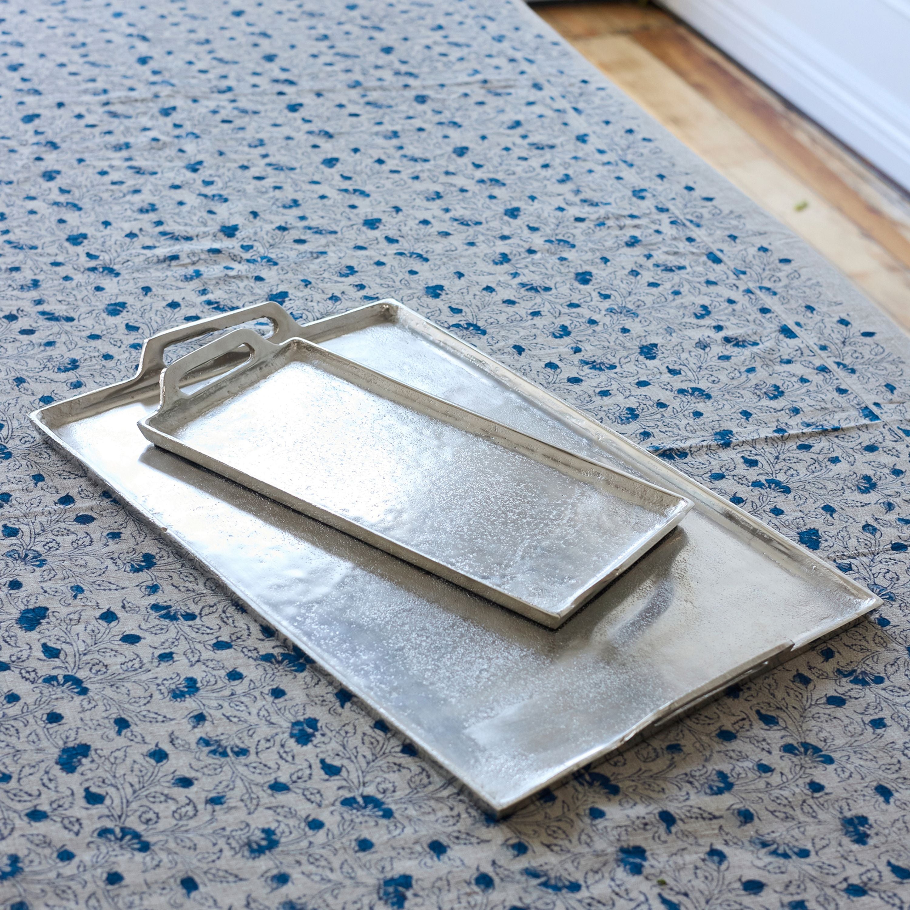 French Country Alex Rectangle Handle Tray Large