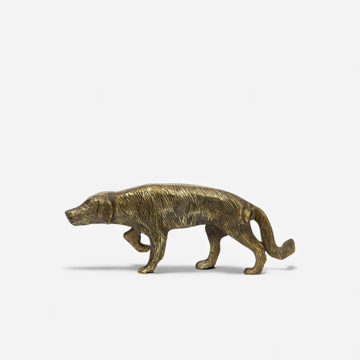 French Country Duke Dog Sculpture