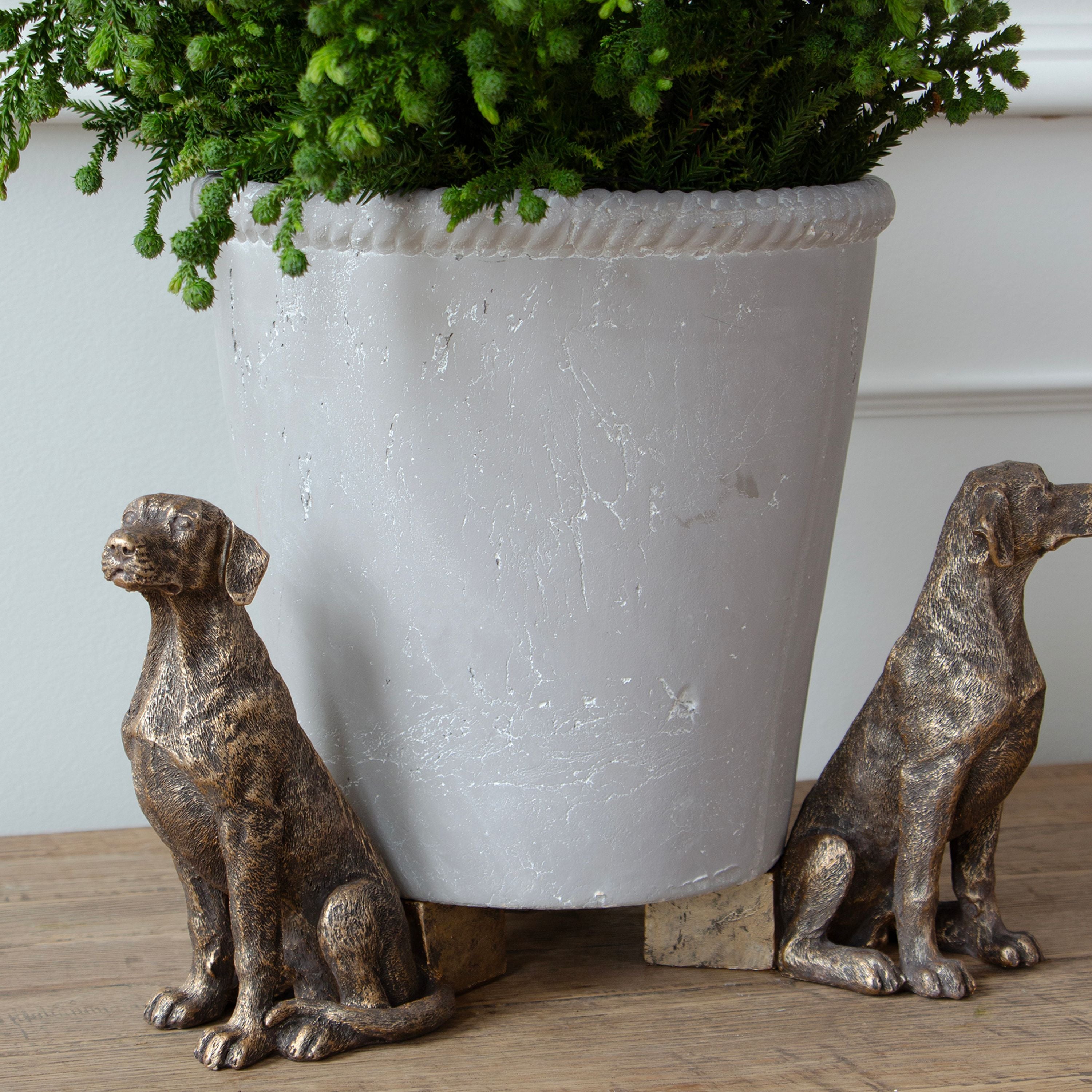 French Country Ralph Dog Pot Stand Large (3 Pack)