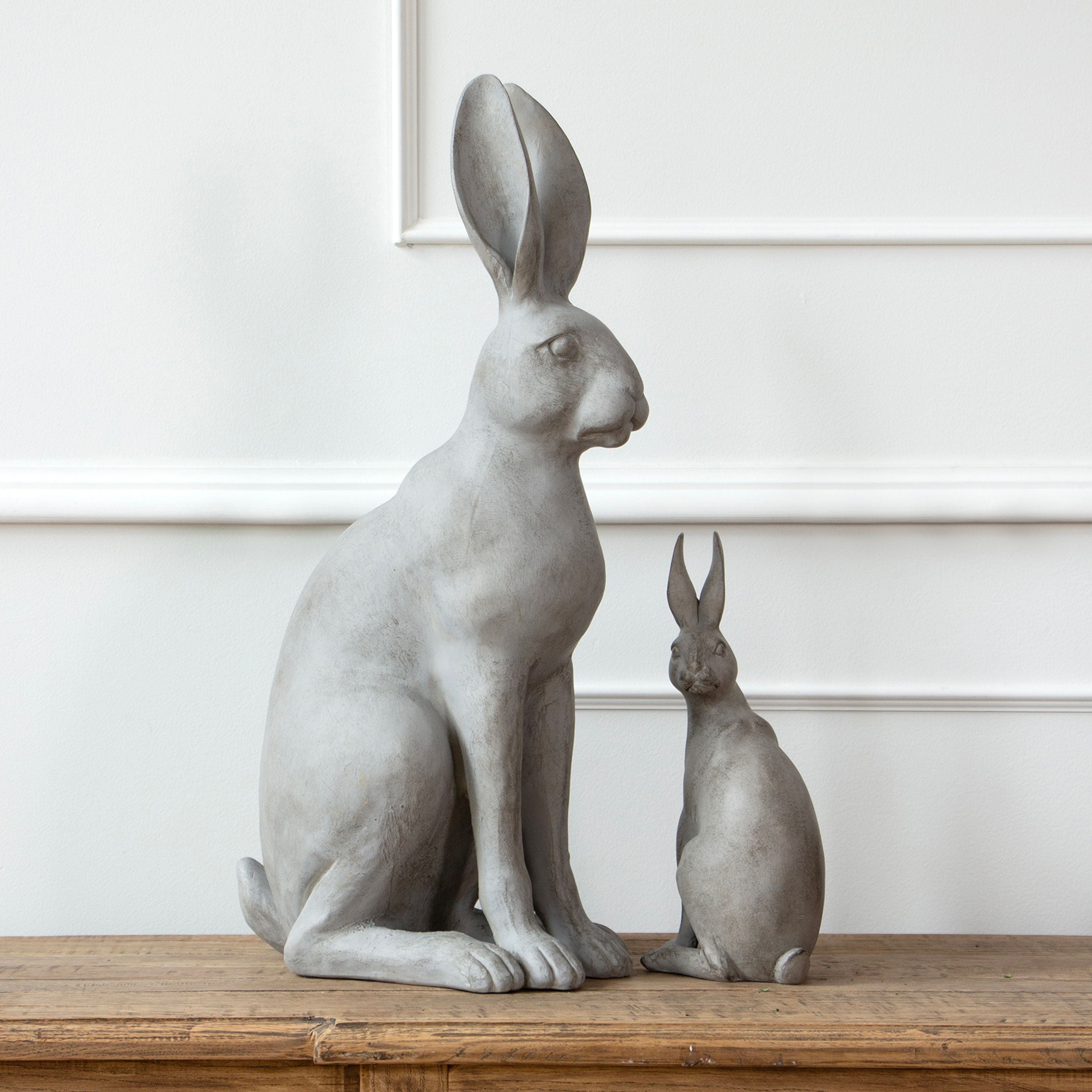 French Country Harold the Hare Turning Grey