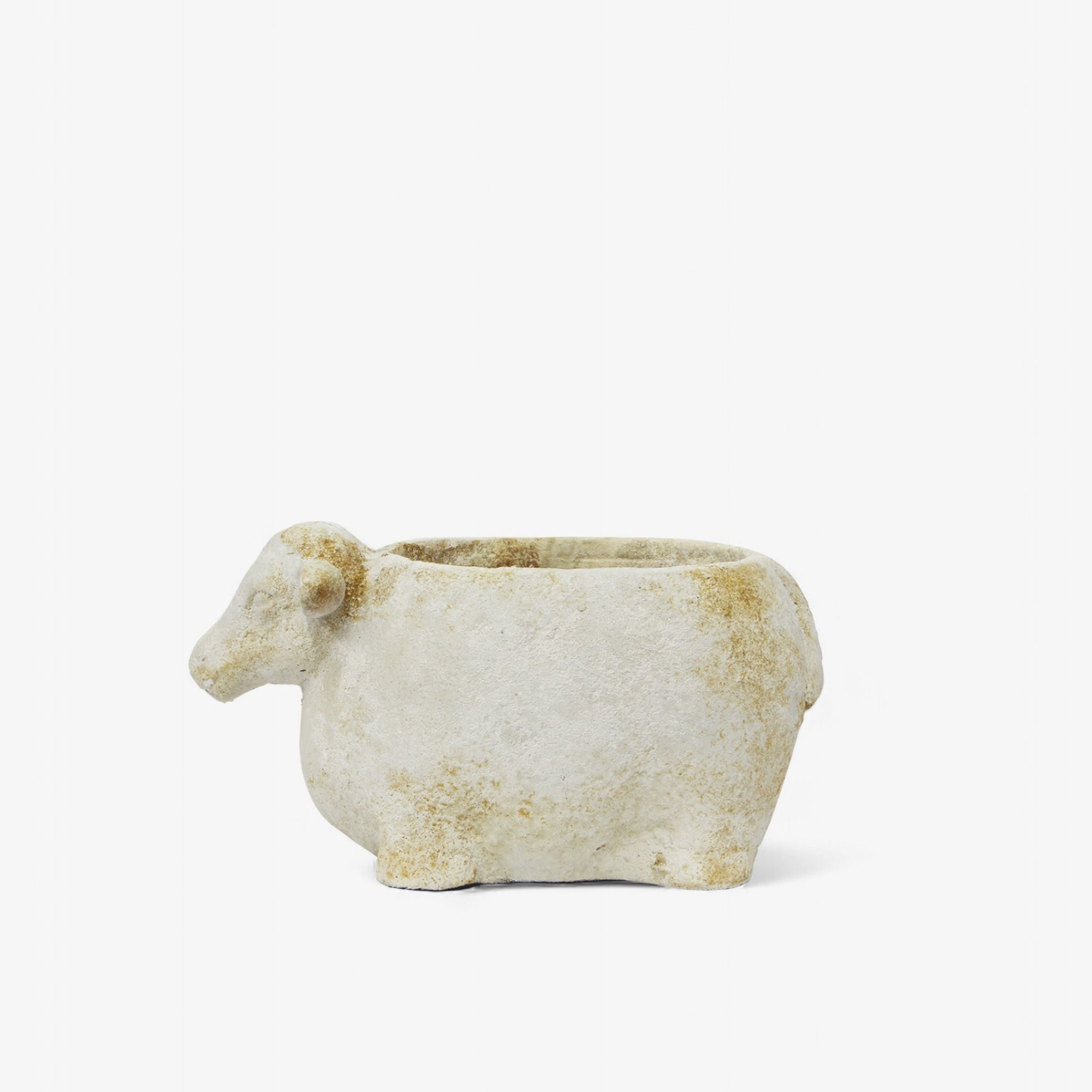 French Country Sheep Flower Planter