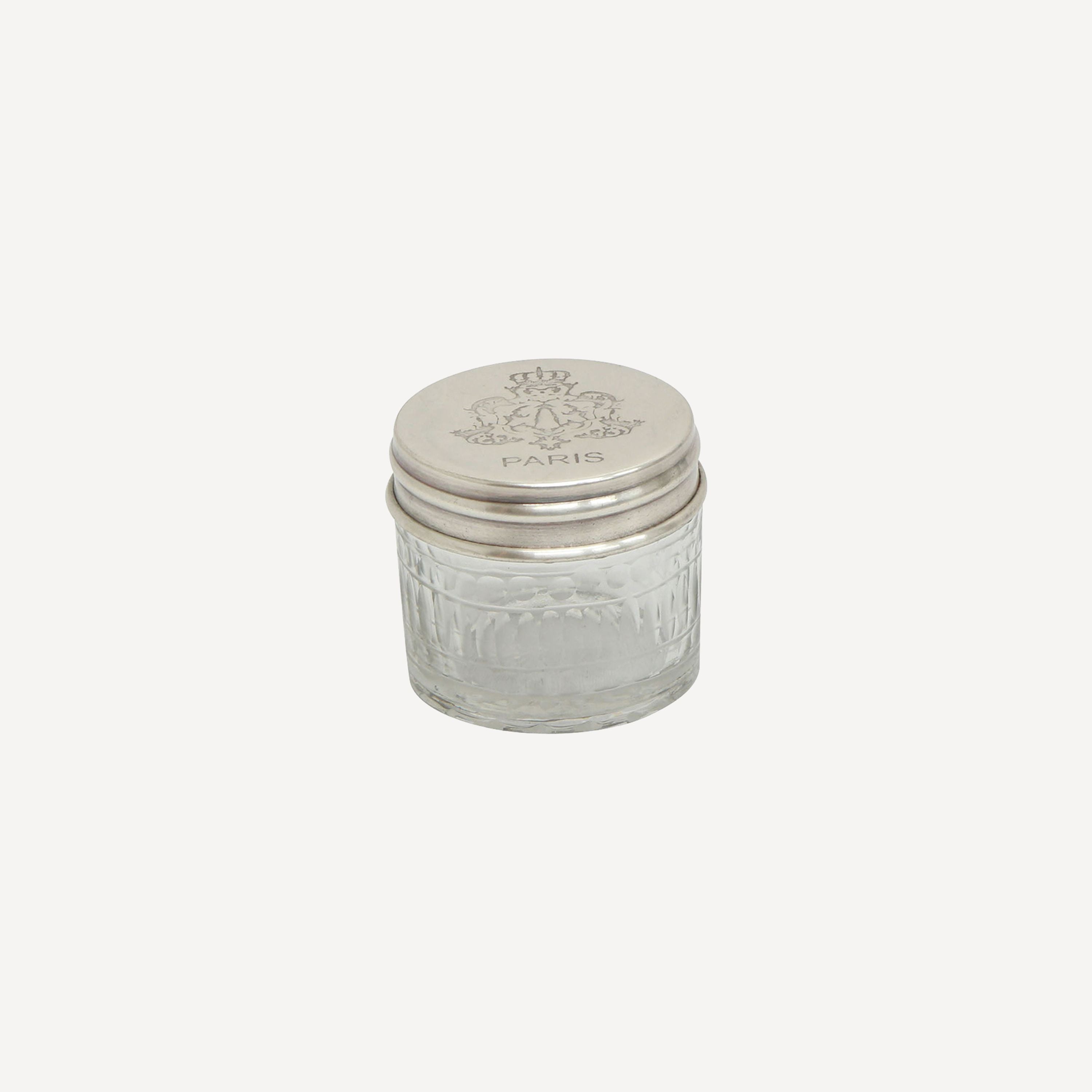 French Country Paris Glass Canister Small