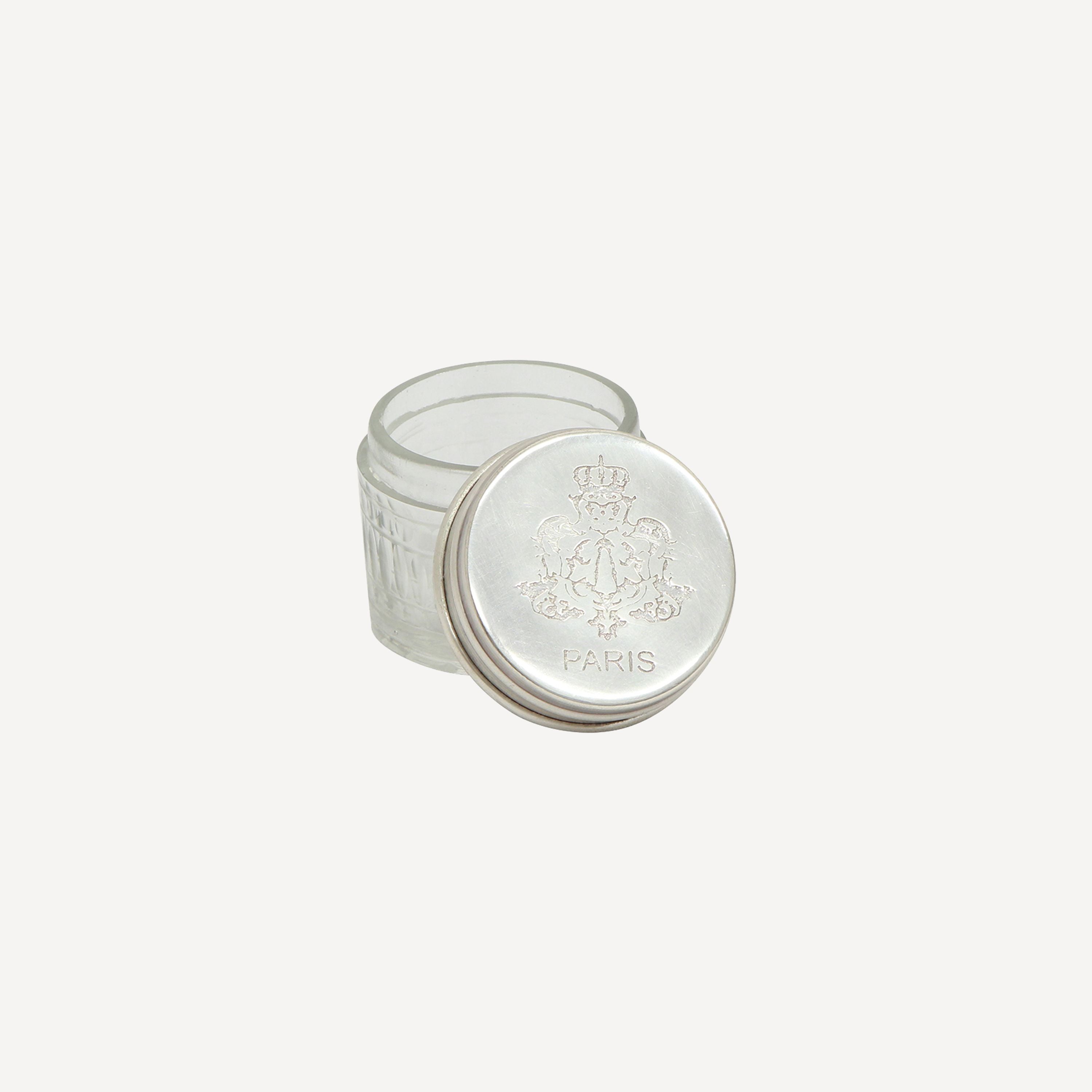 French Country Paris Glass Canister Small