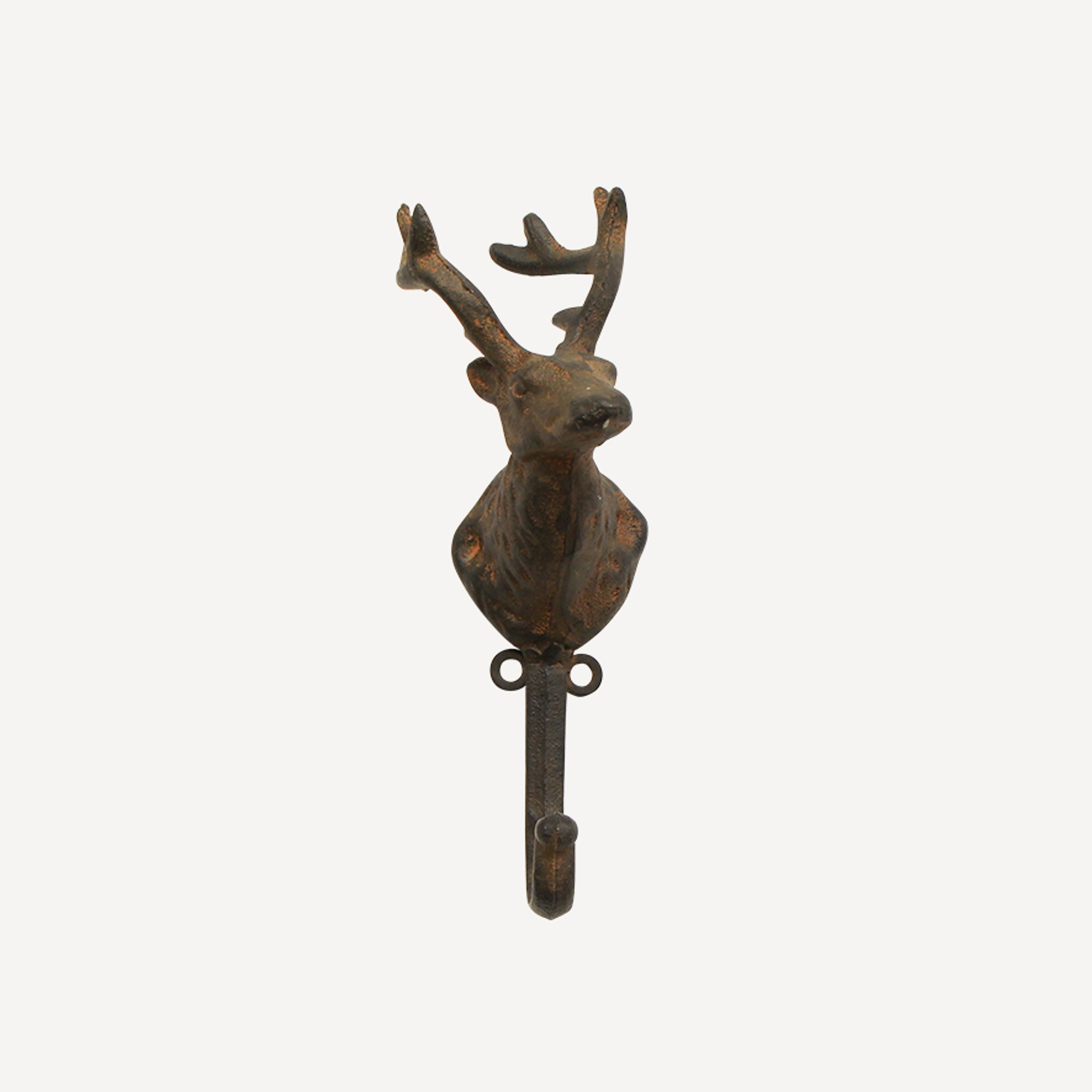 French Country Deerhead Hook