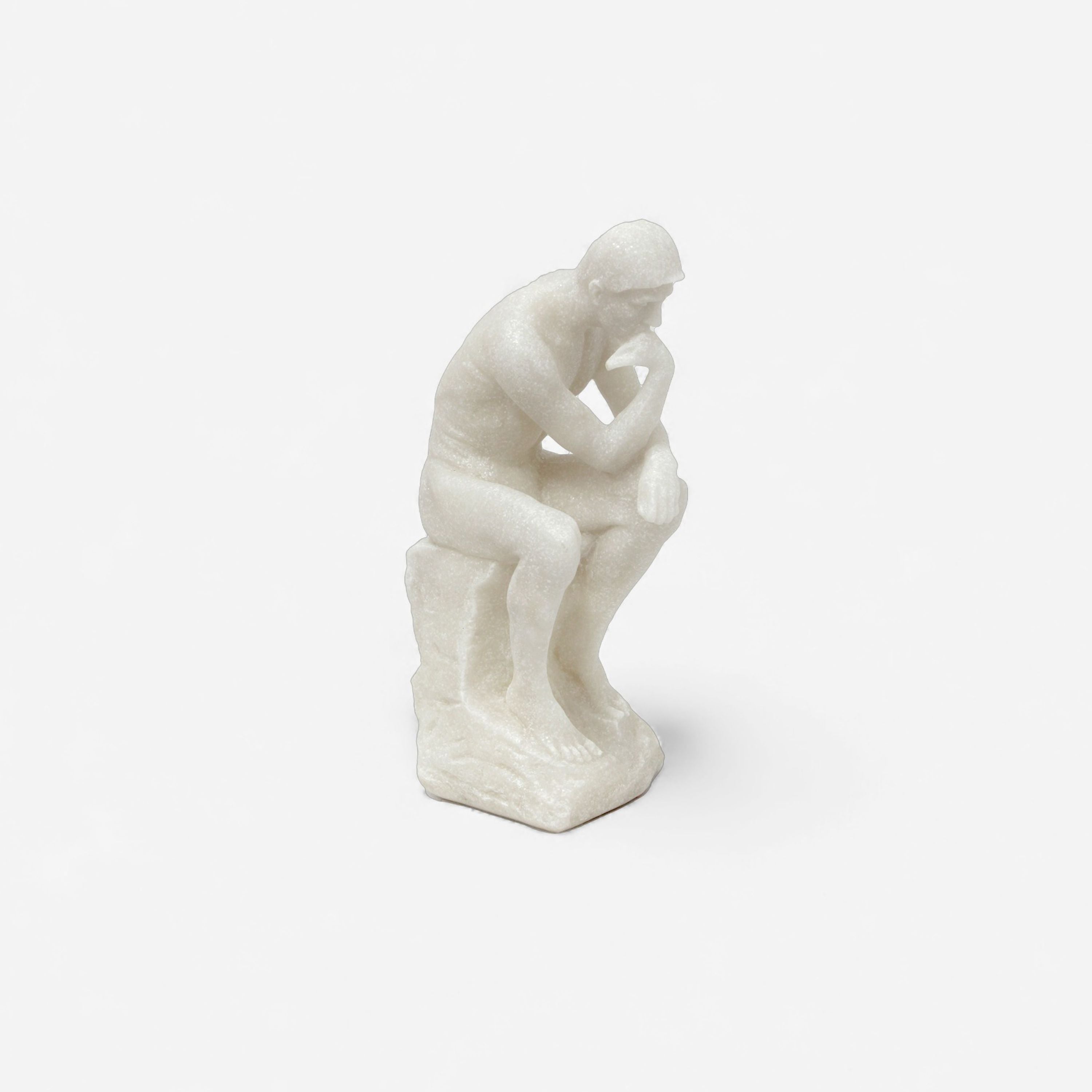 French Country Thinking Man Statue