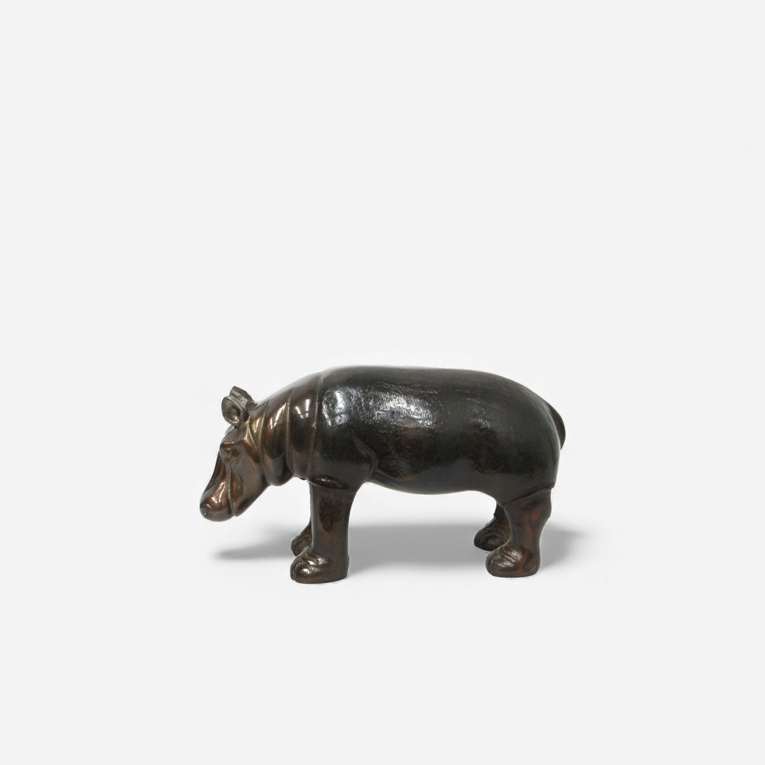French Country Hippopotamus Oxy Black Small