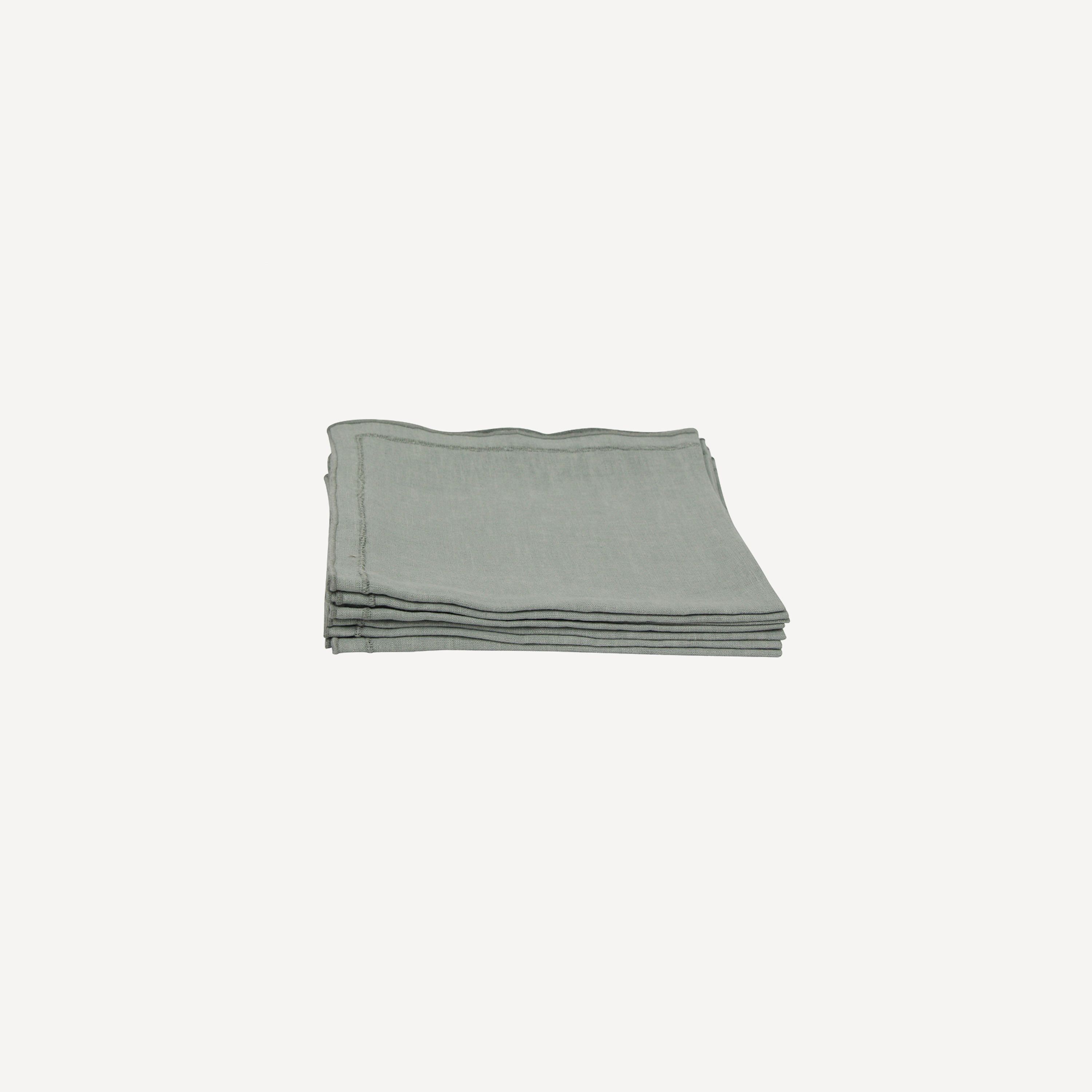 French Country Riley Napkin Fog Blue