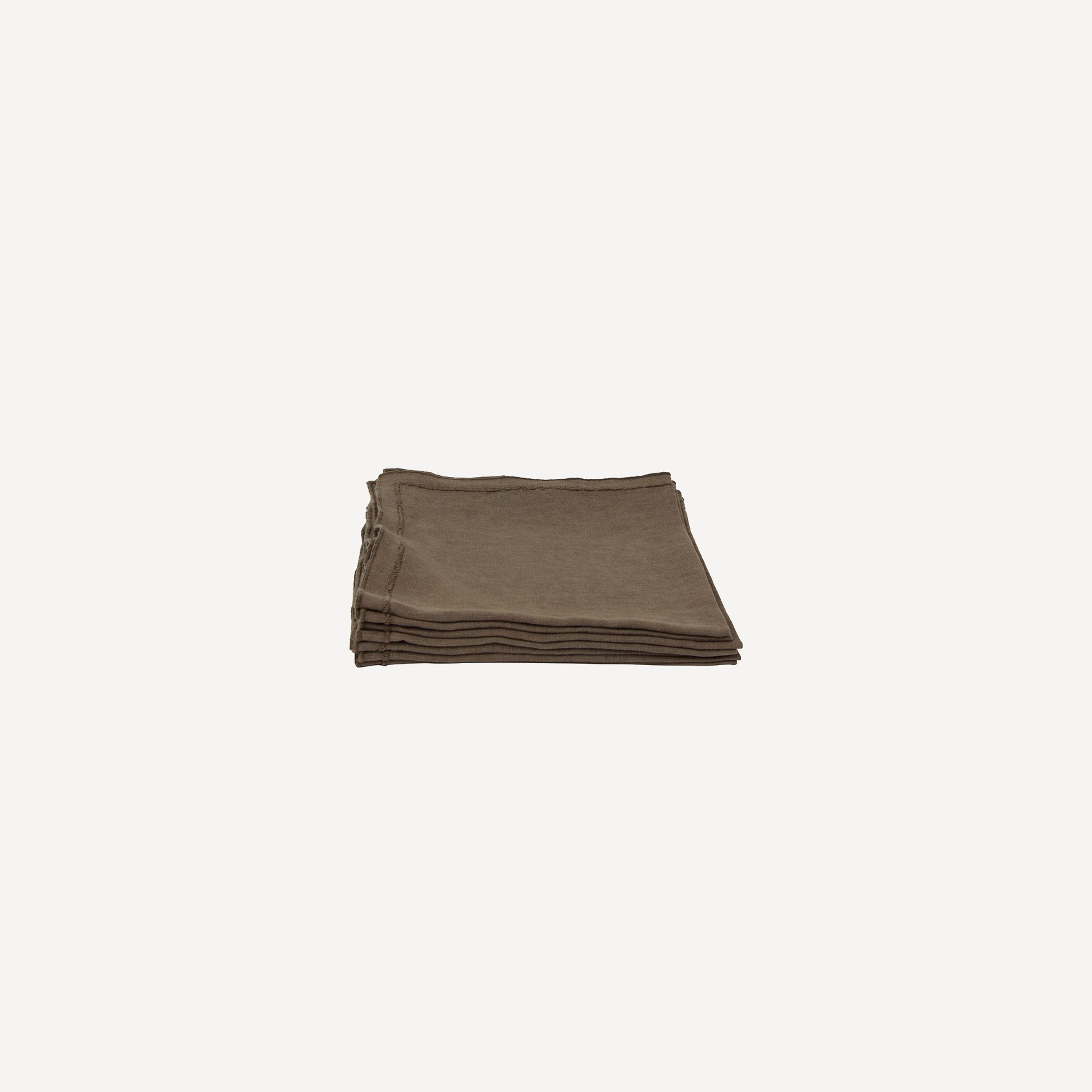 French Country Riley Napkin Brown