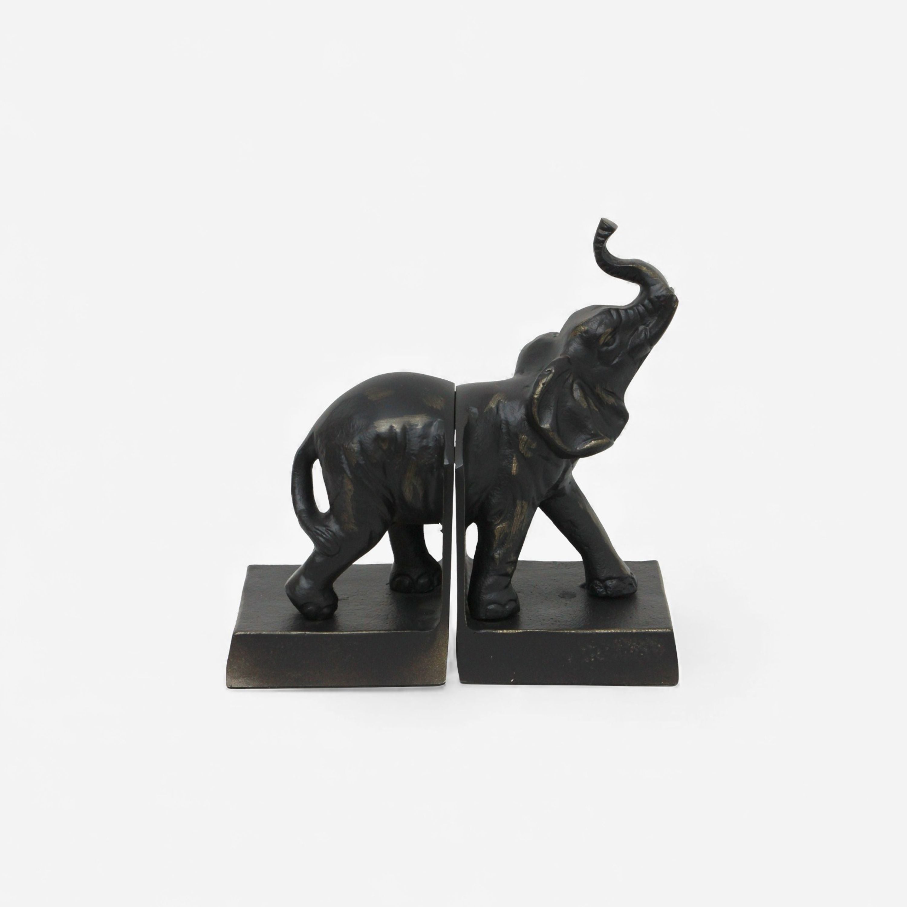 French Country Elephant Bookends