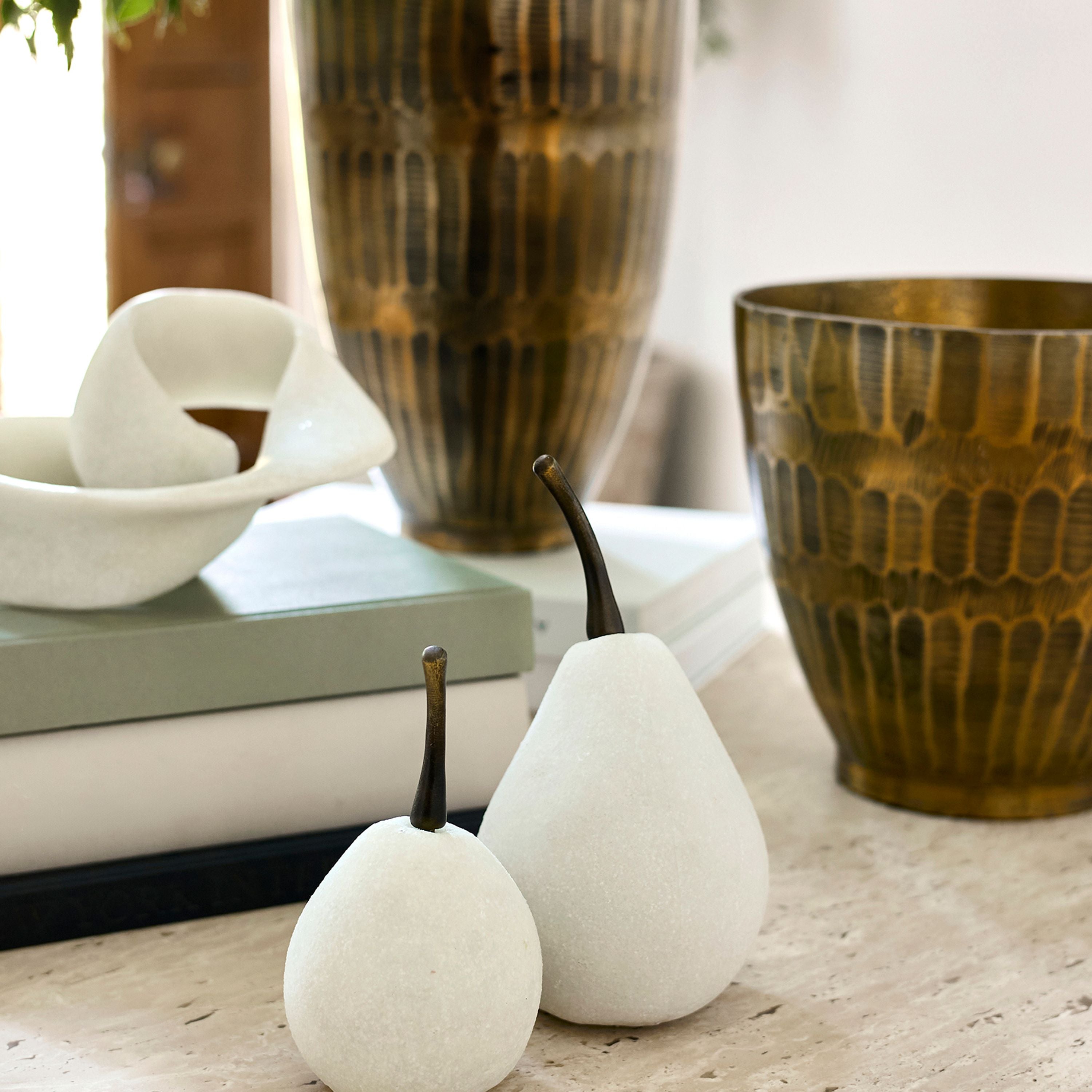 French Country Pear Large Quartz Sand
