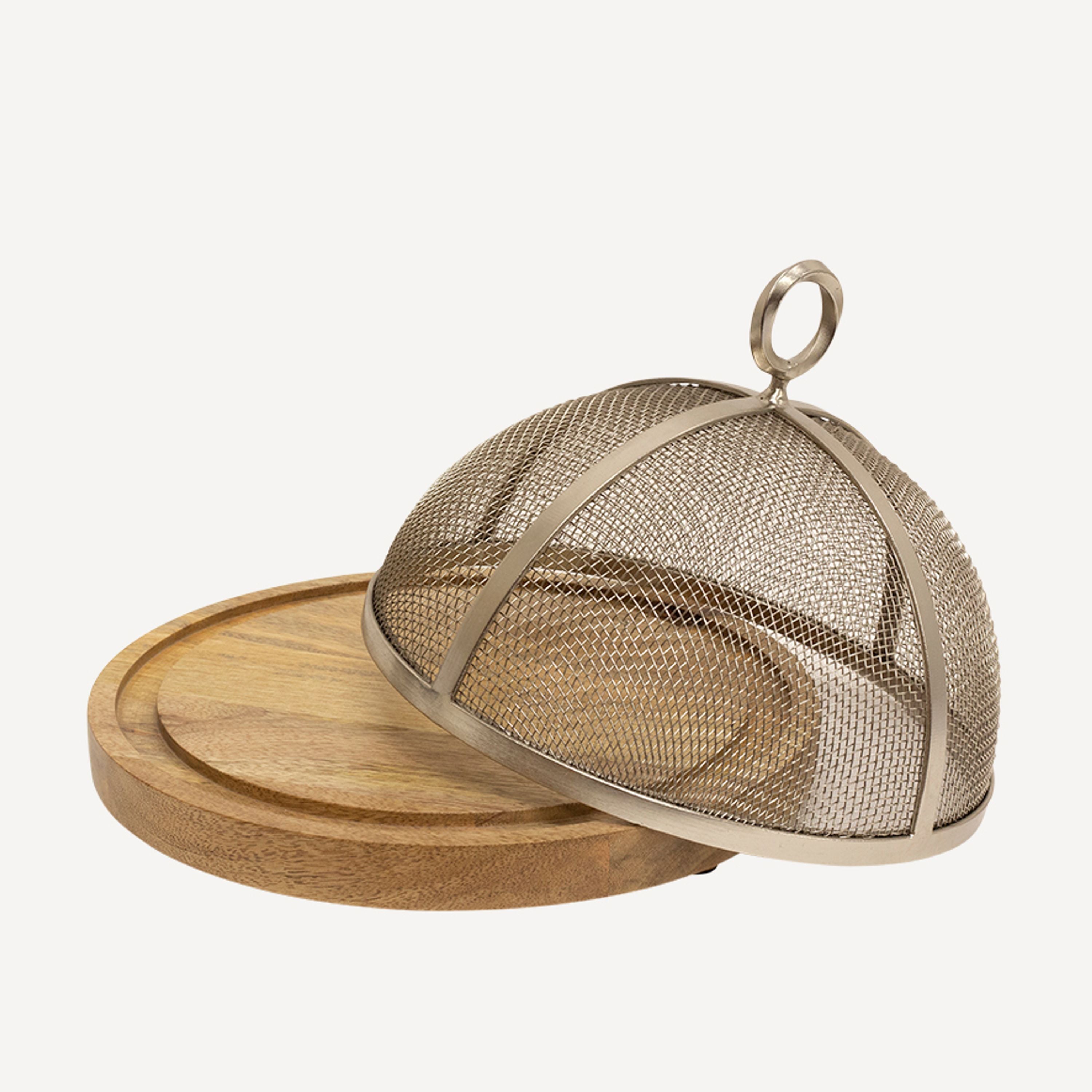 French Country Ploughmans Mesh Food Cover Small