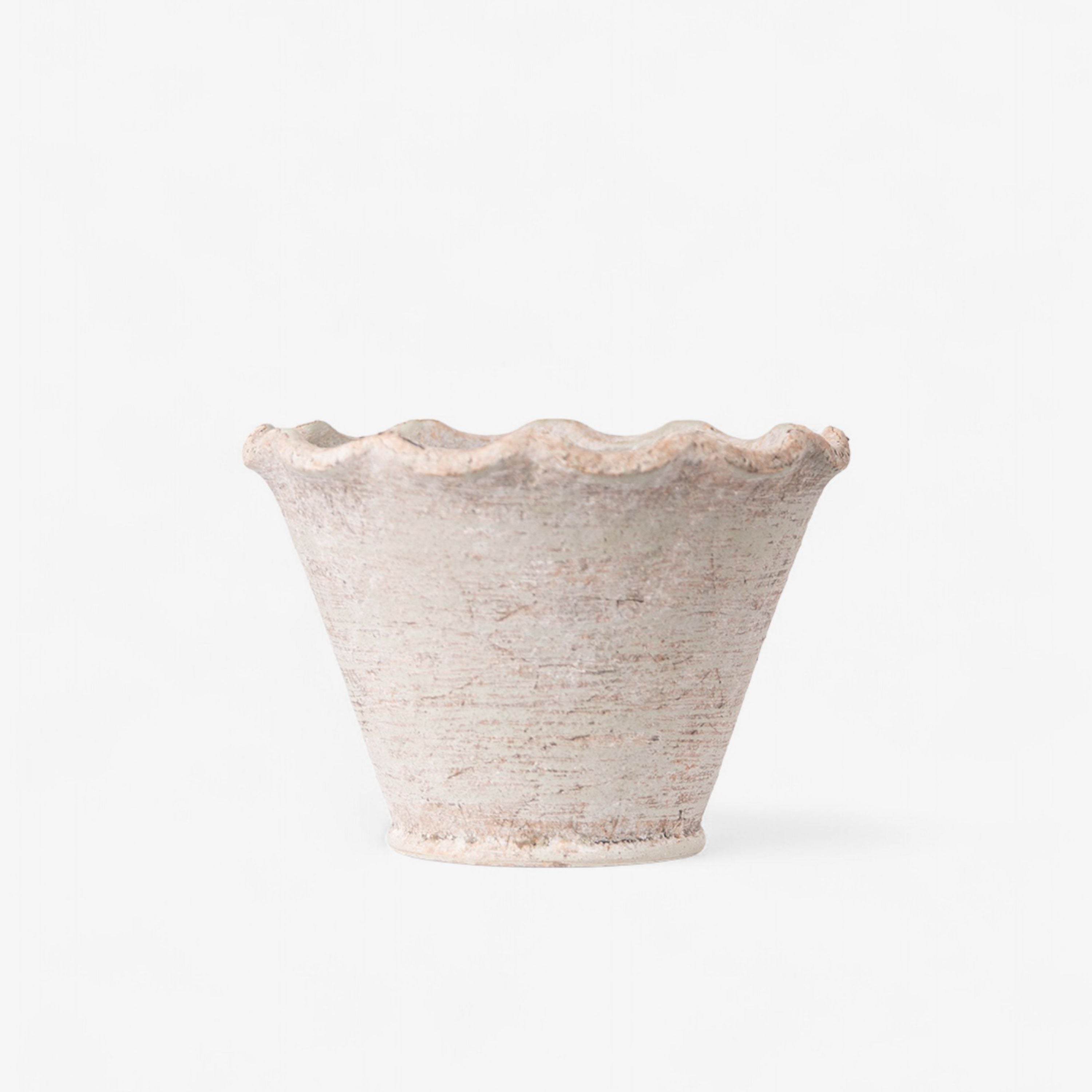 French Country Wavy Planter Small