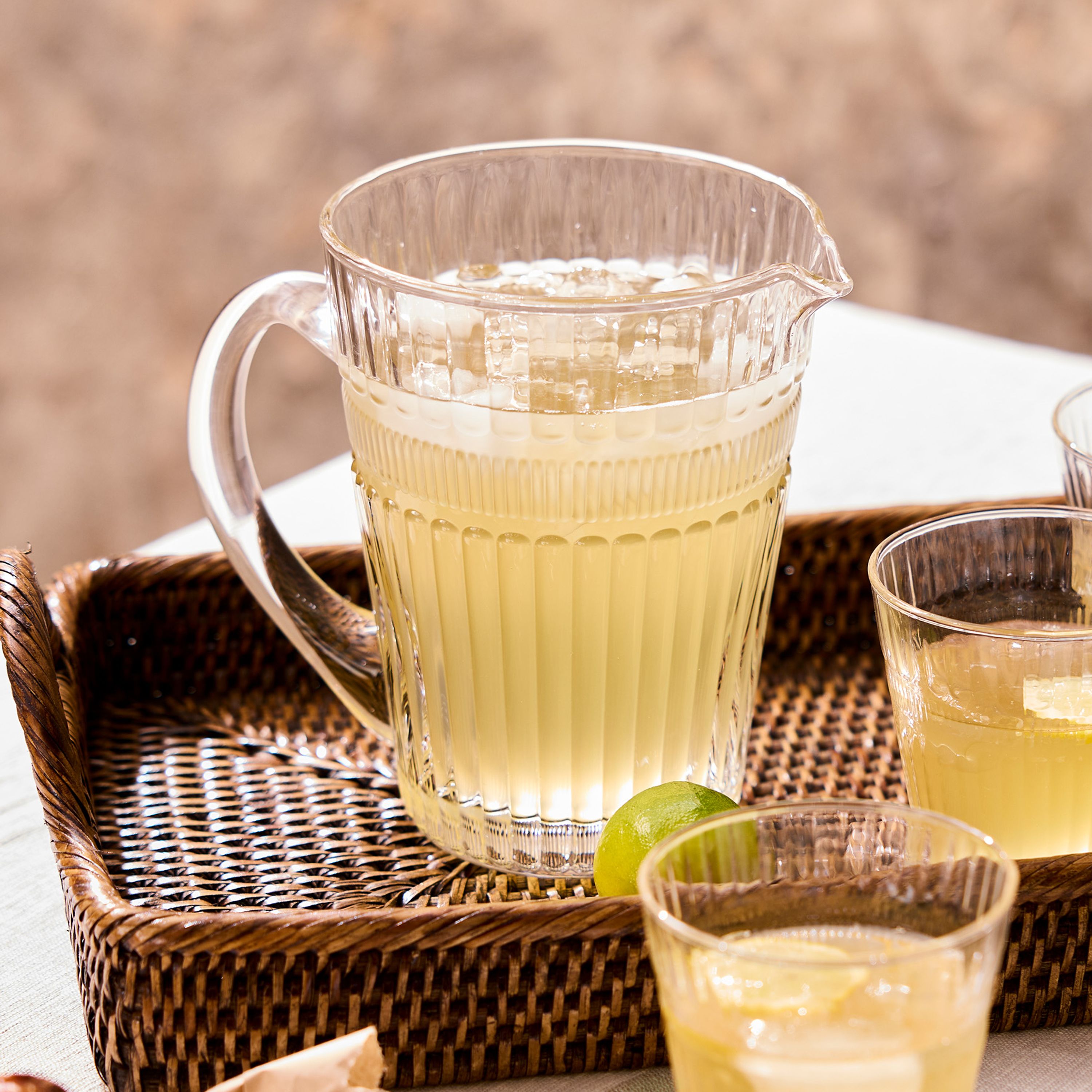 French Country Glow Pitcher Clear