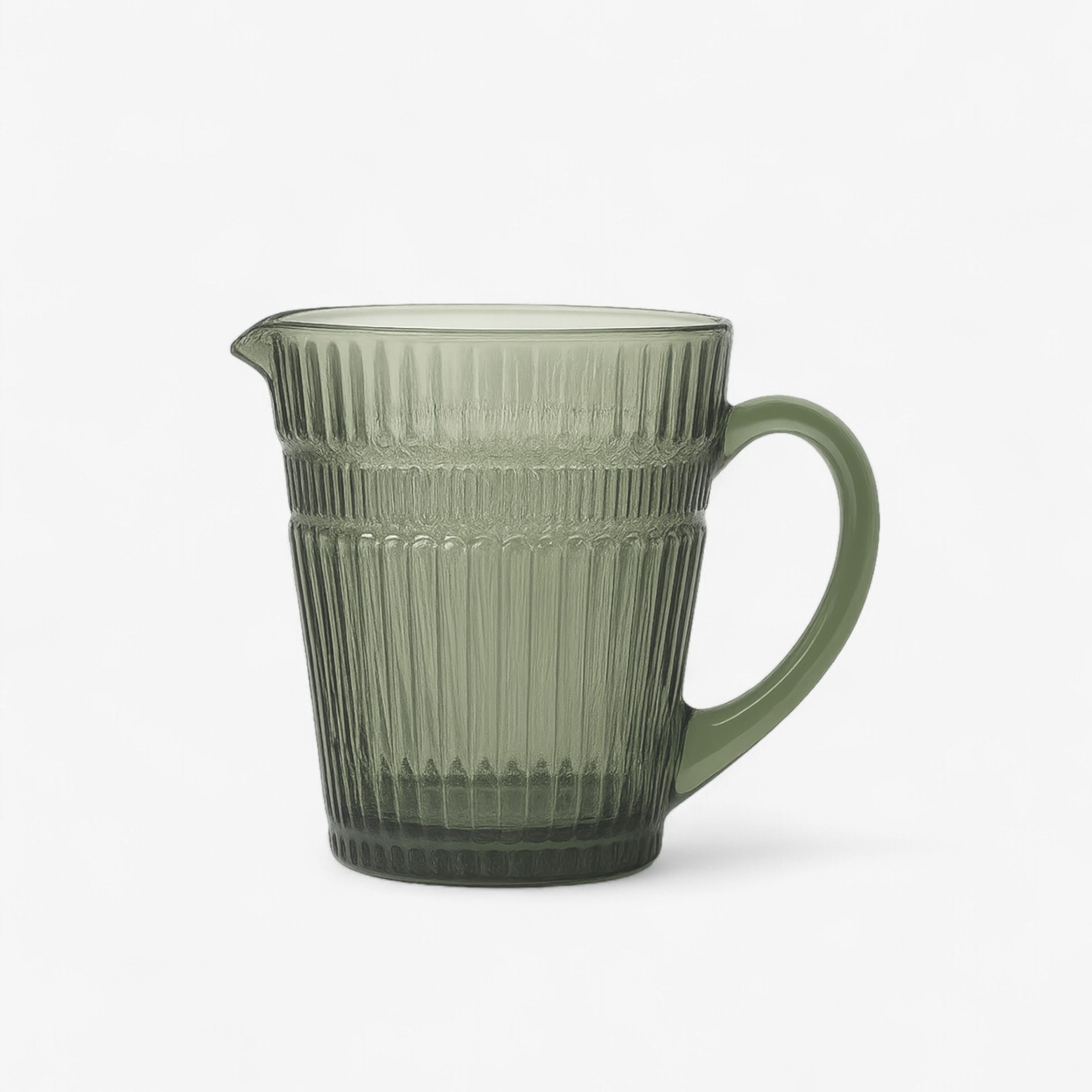 French Country Glow Pitcher Olive