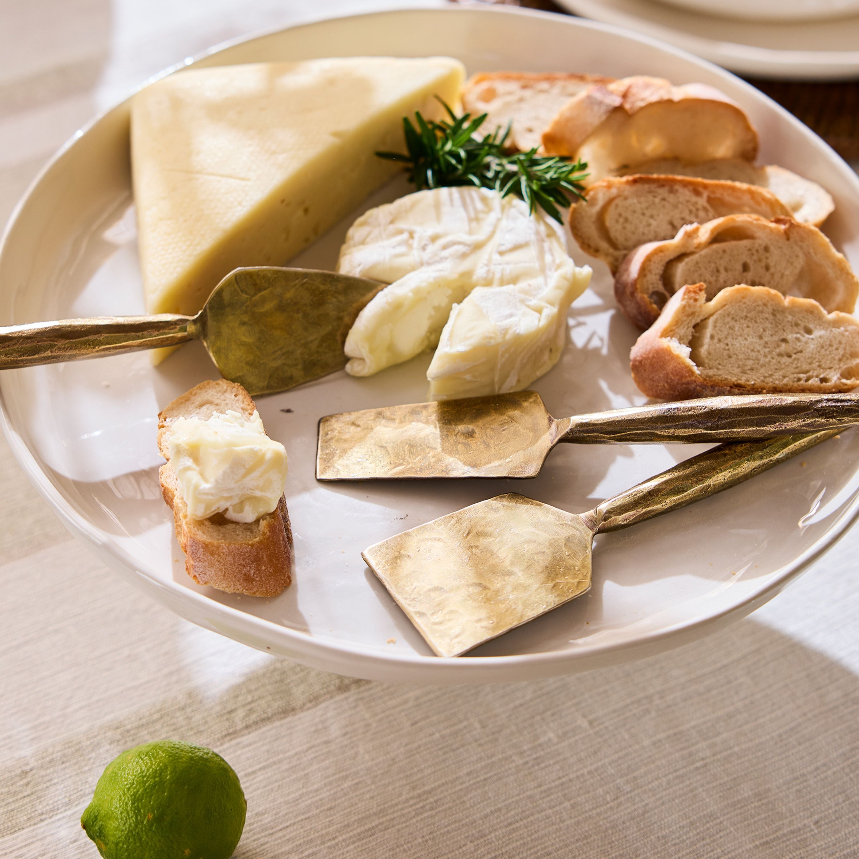 French Country Chunky Forged Cheese Set