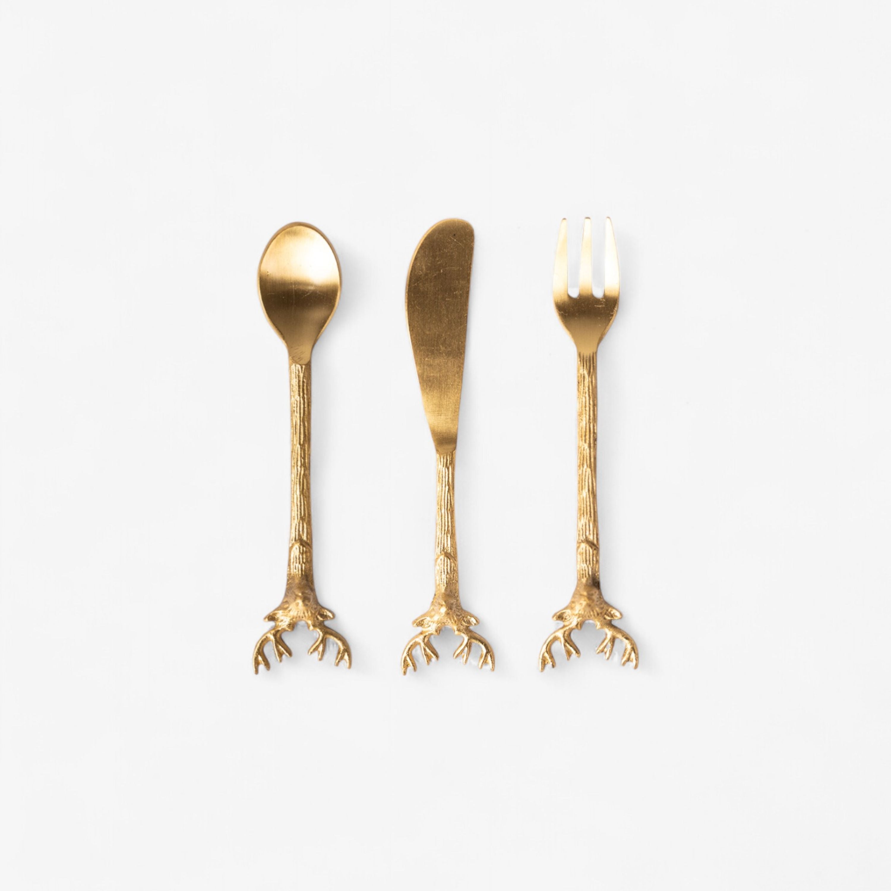 French Country Reindeer Forged Cheese Set
