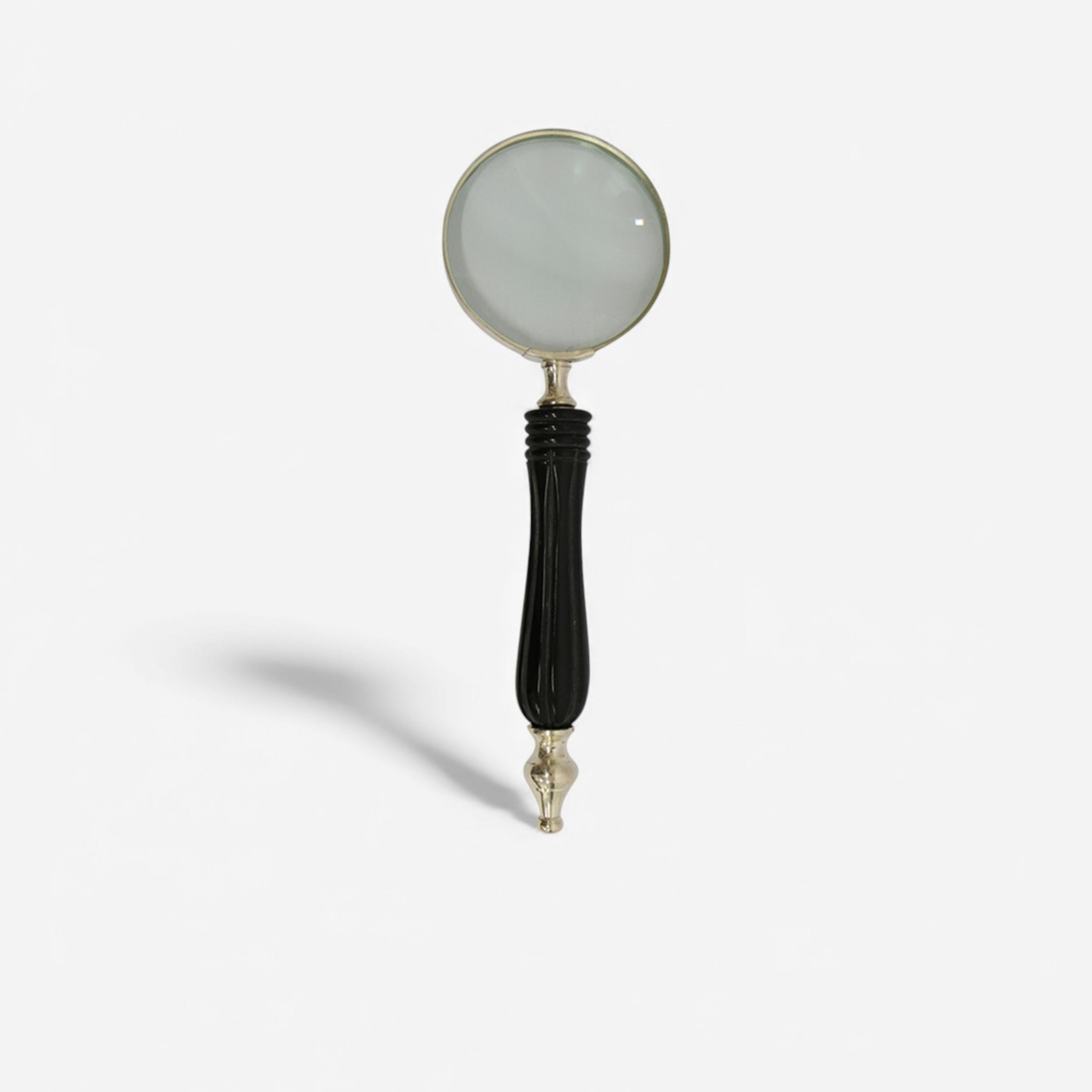 French Country Black Magnifying Glass