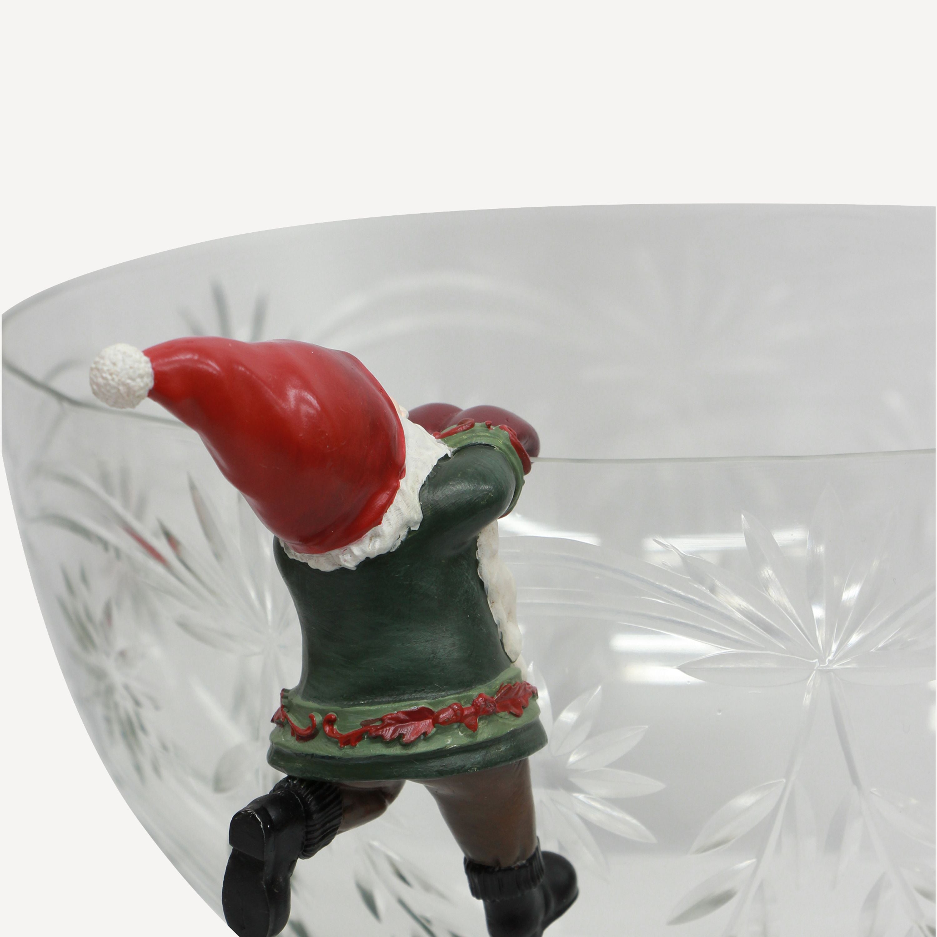 French Country Vintage Pot Hanging Santas (3 Pack)