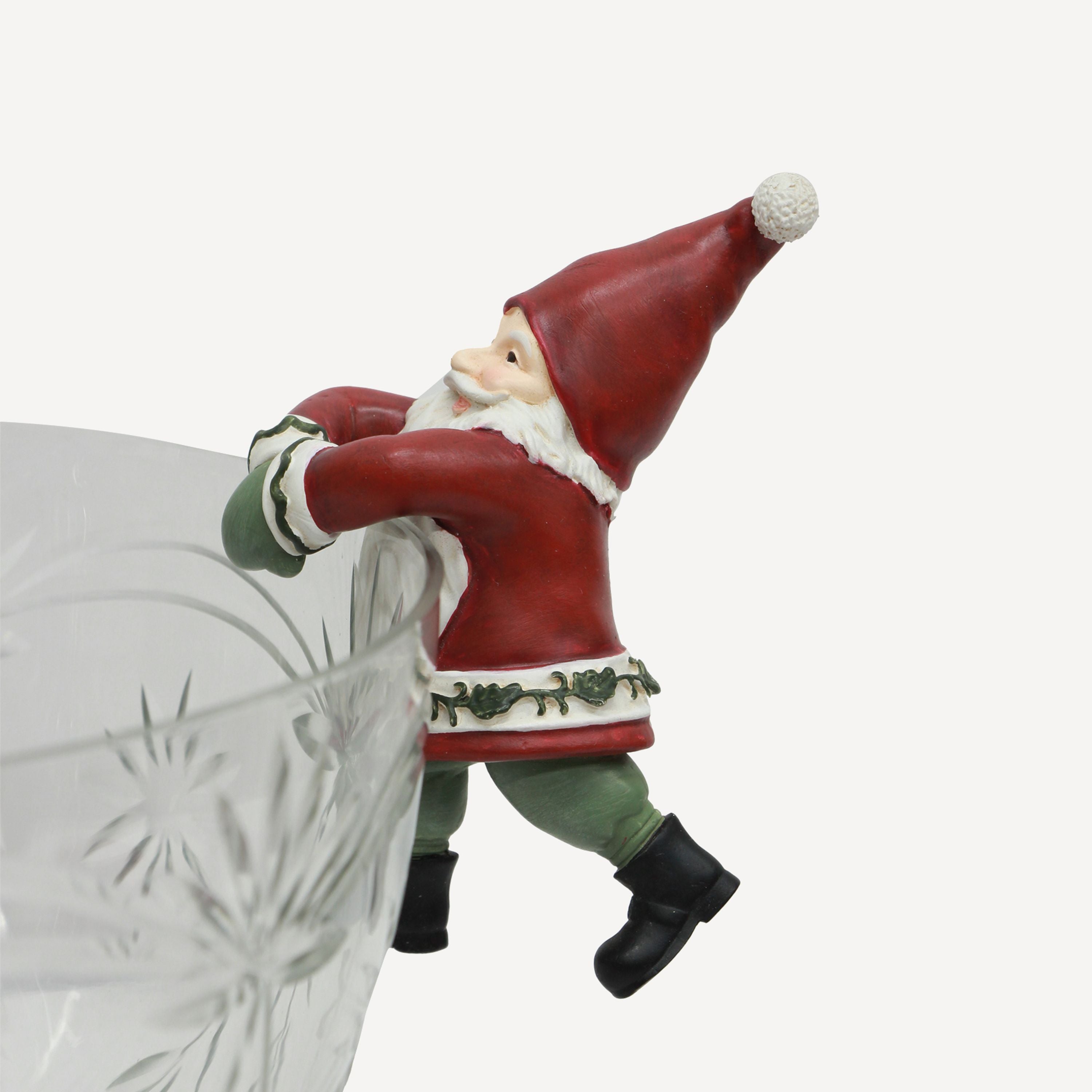 French Country Vintage Pot Hanging Santas (3 Pack)