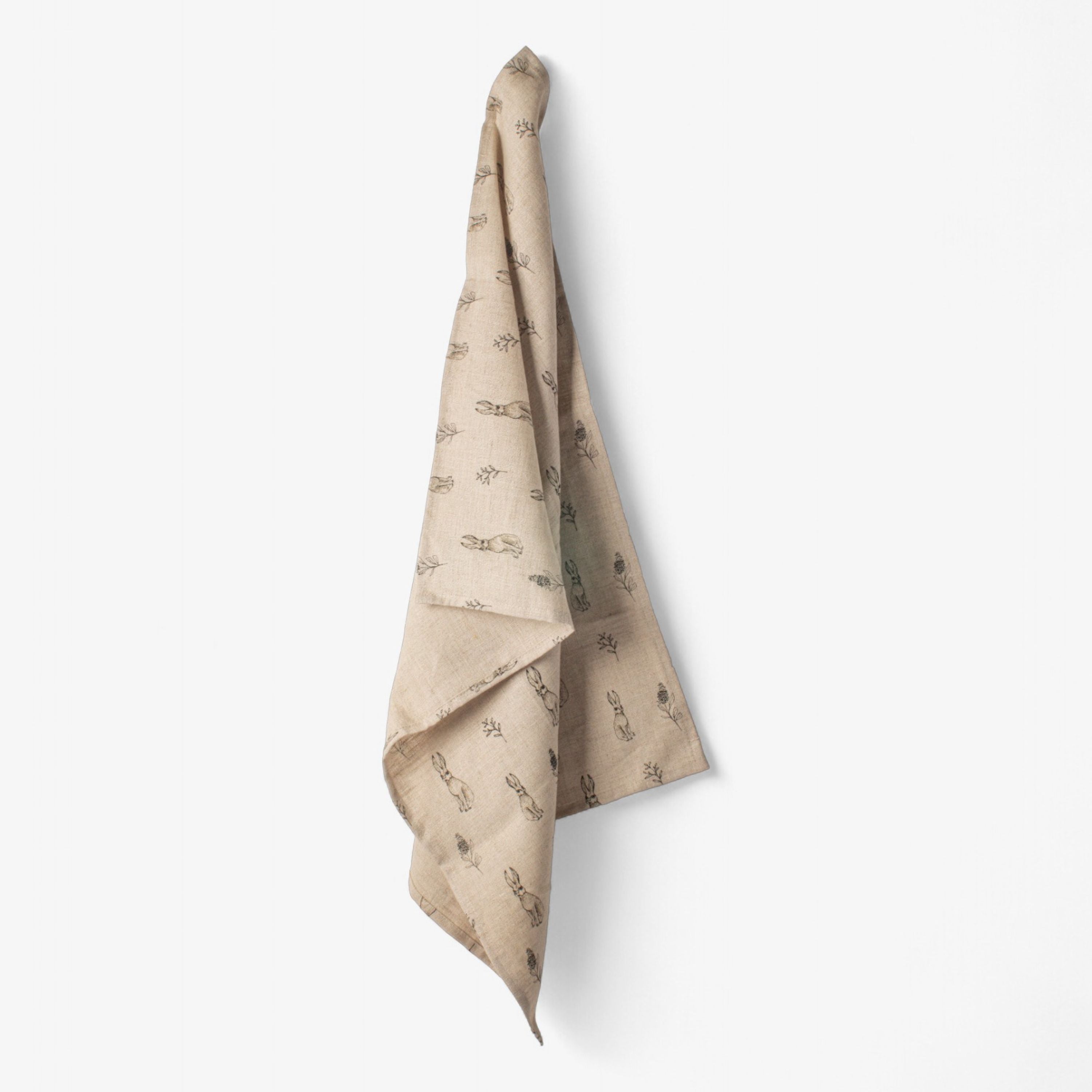 French Country Harold Petite Linen Tea Towel