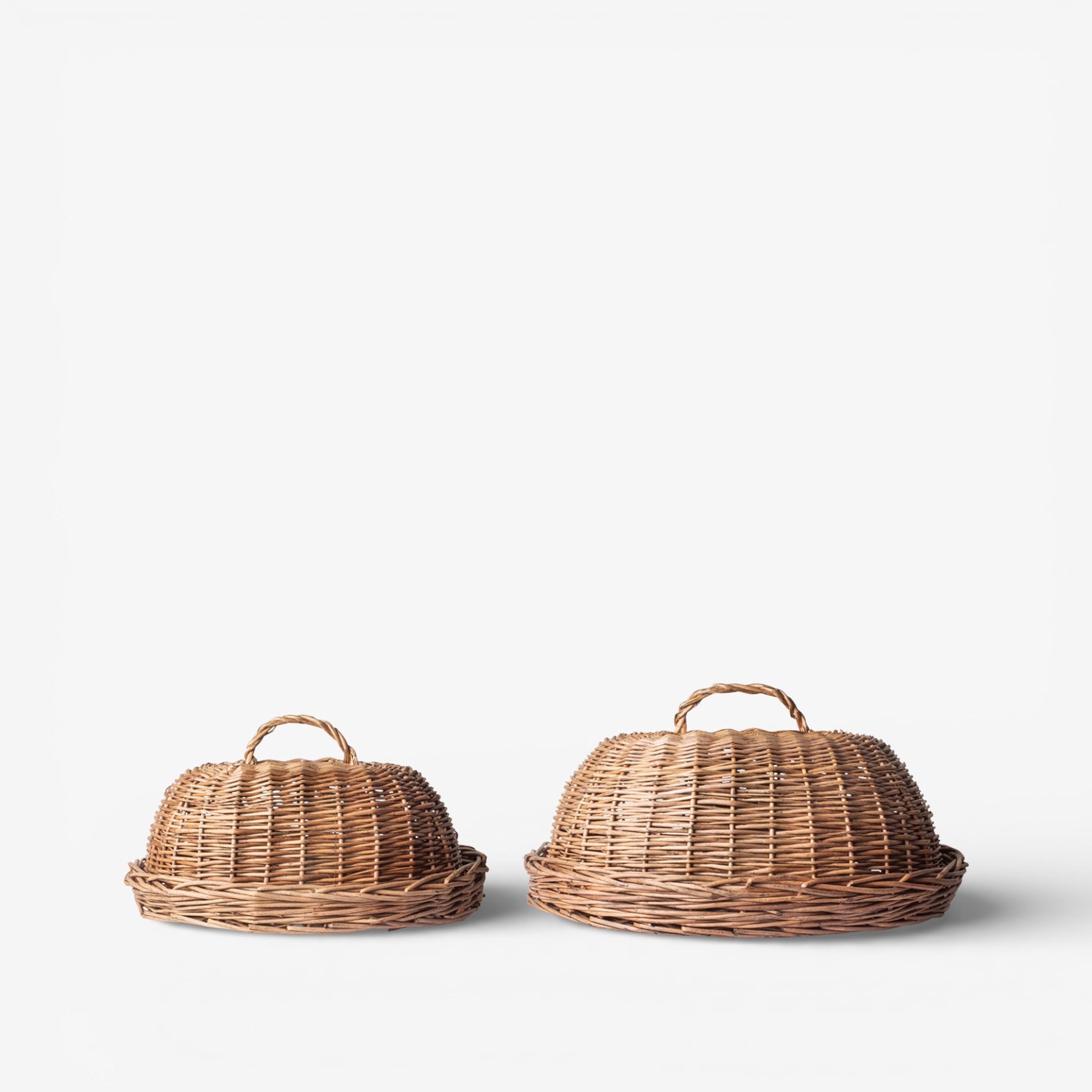 French Country Riviera Woven Oval Domes