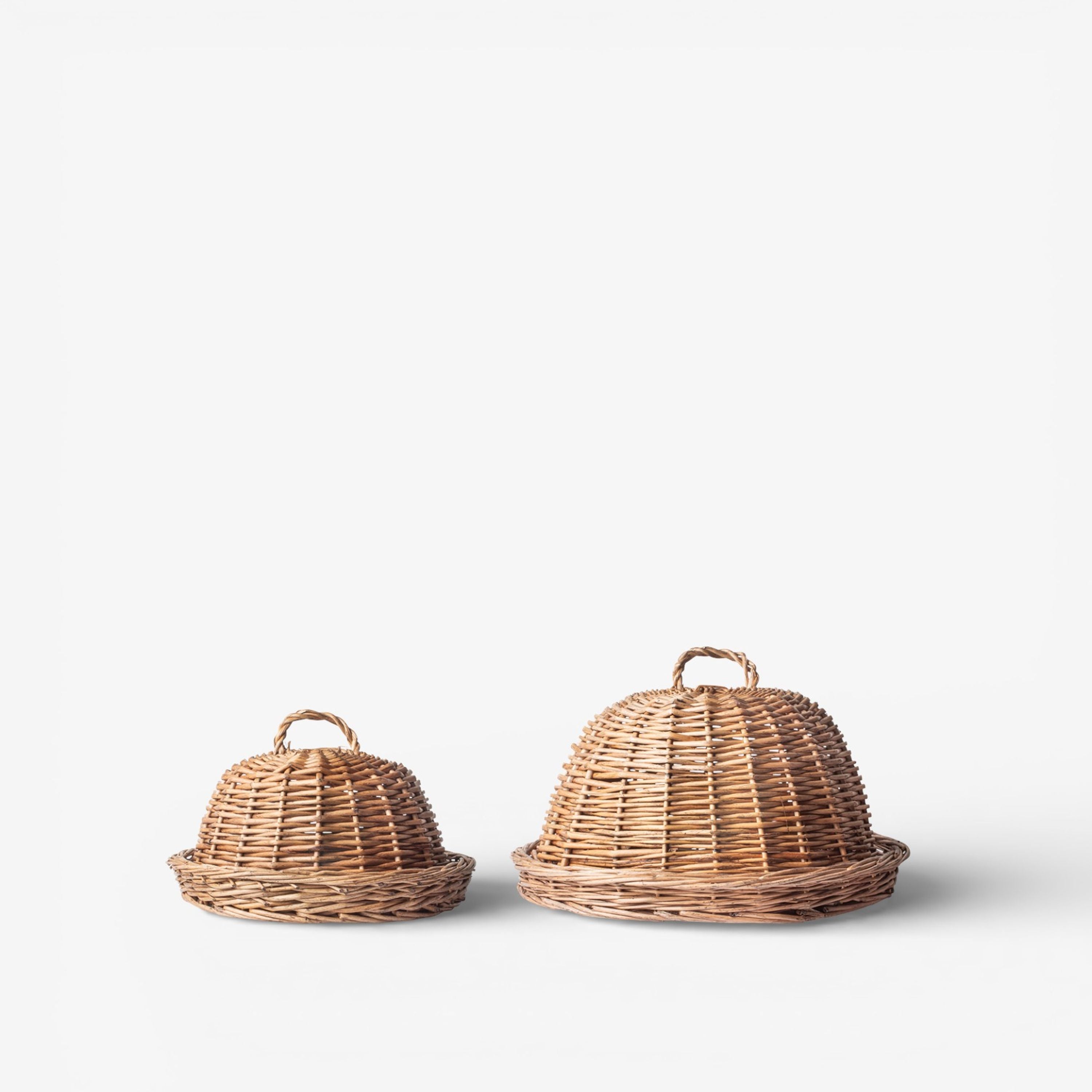 French Country Riviera Woven Round Domes