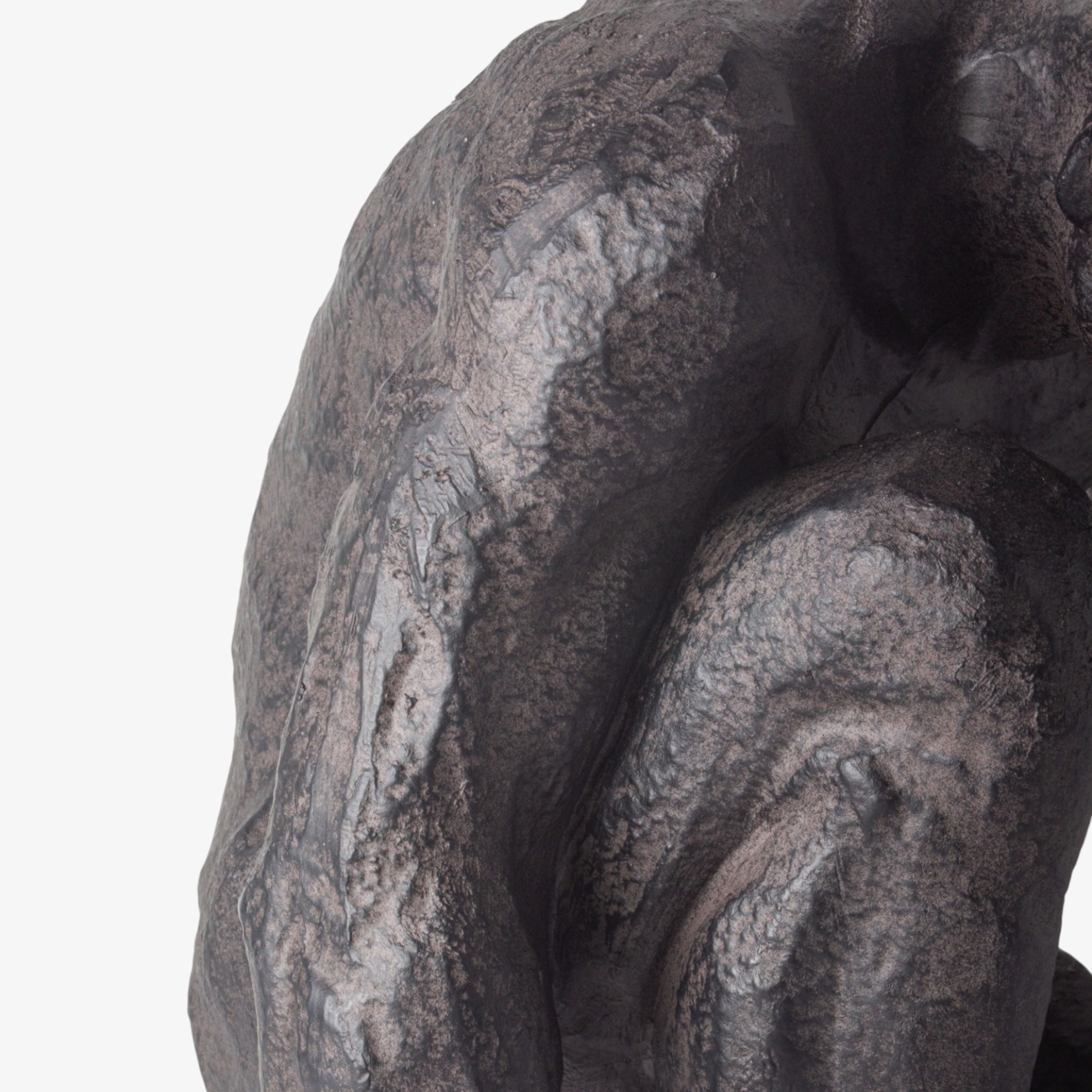 French Country Migual Crouching Sculpture
