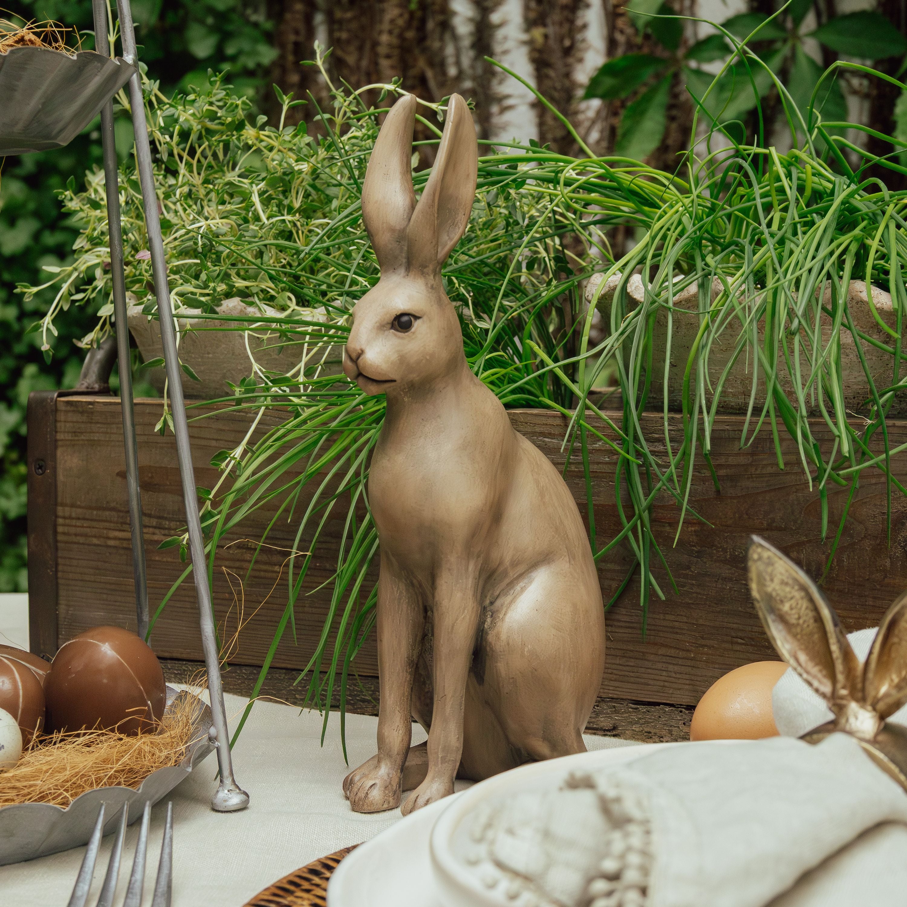 French Country Harold the Hare Small Brown