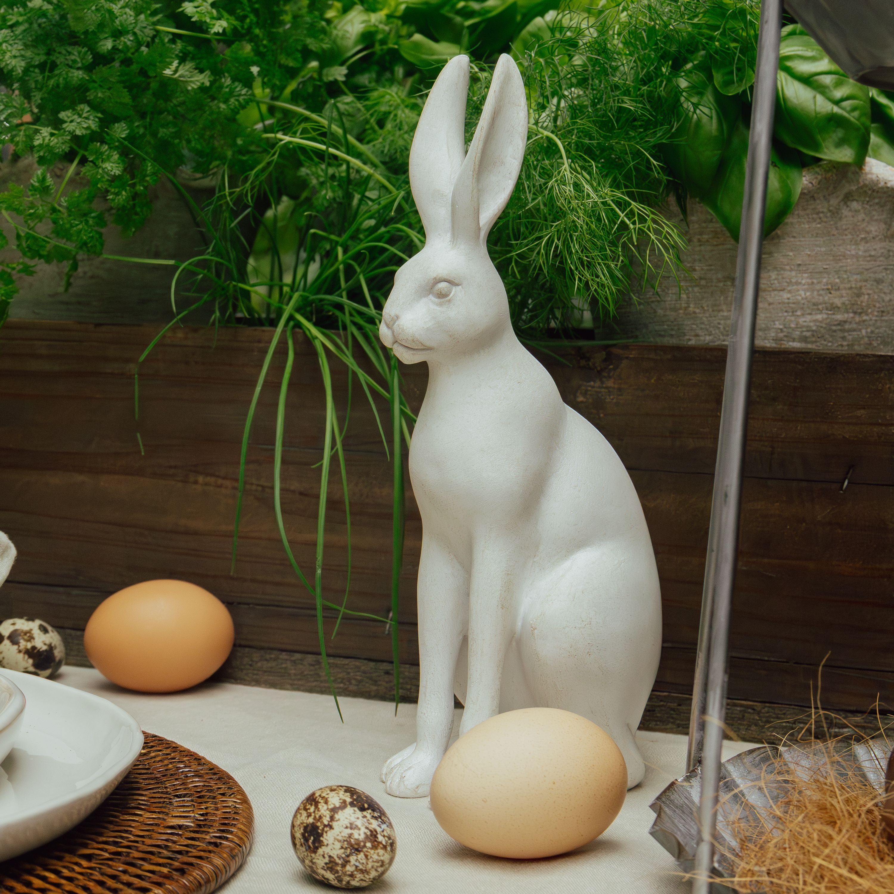 French Country Harold the Hare Small White