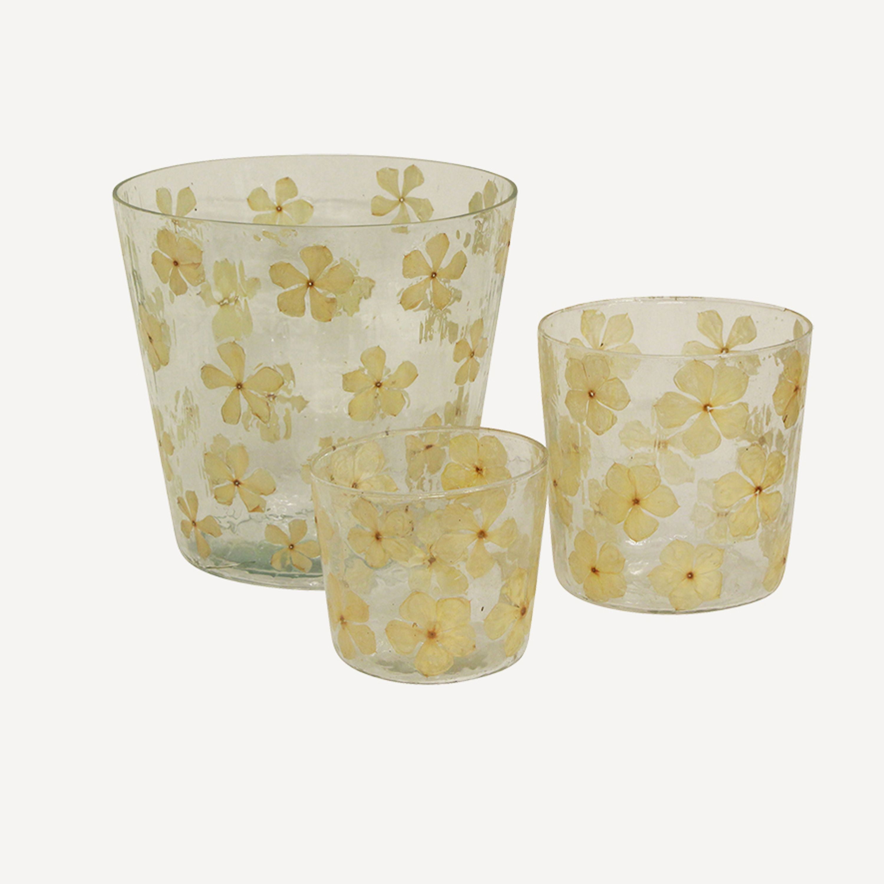 French Country Celine Fleur Votive Large