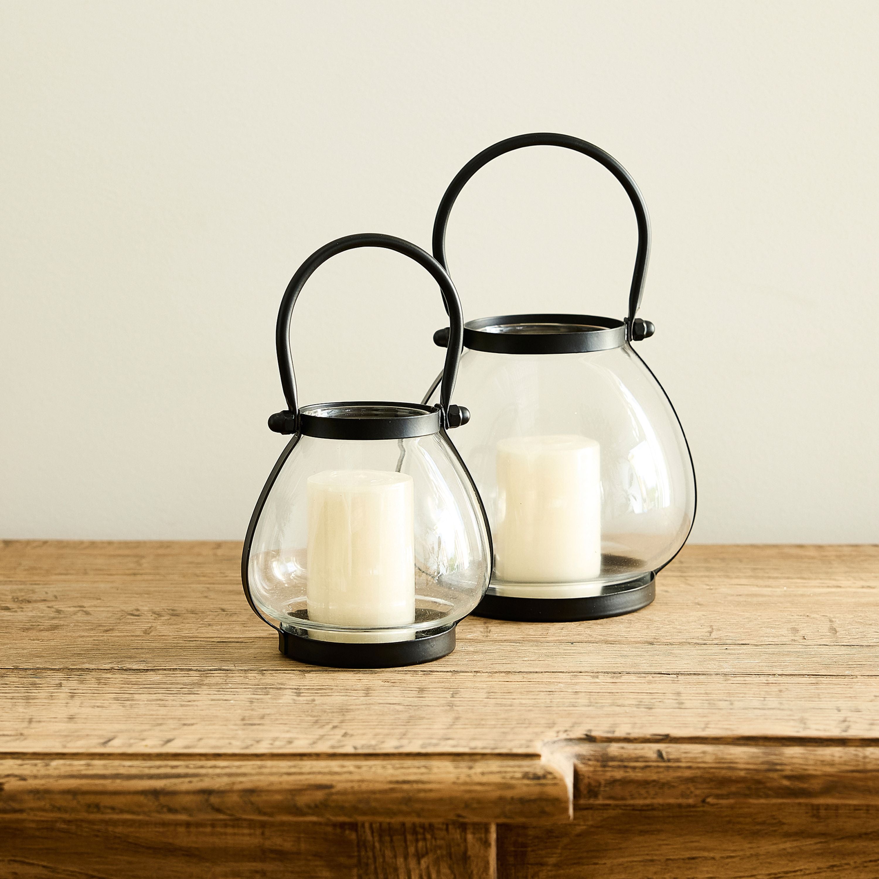 French Country Milo Table Lantern Small