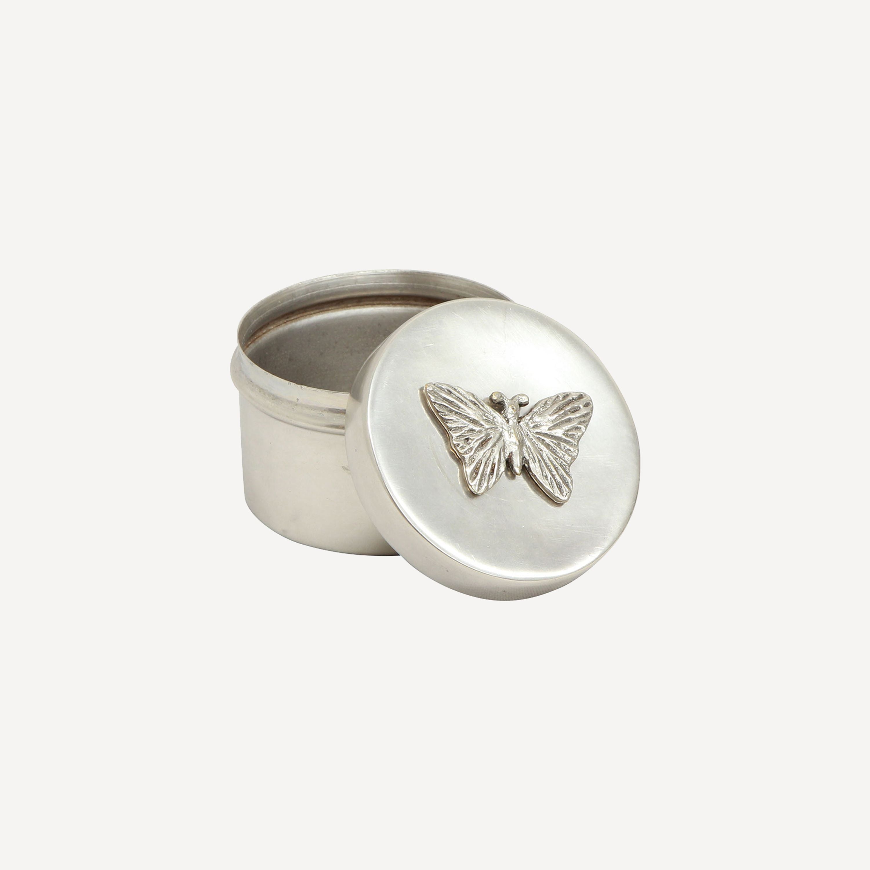 French Country Butterfly Canister