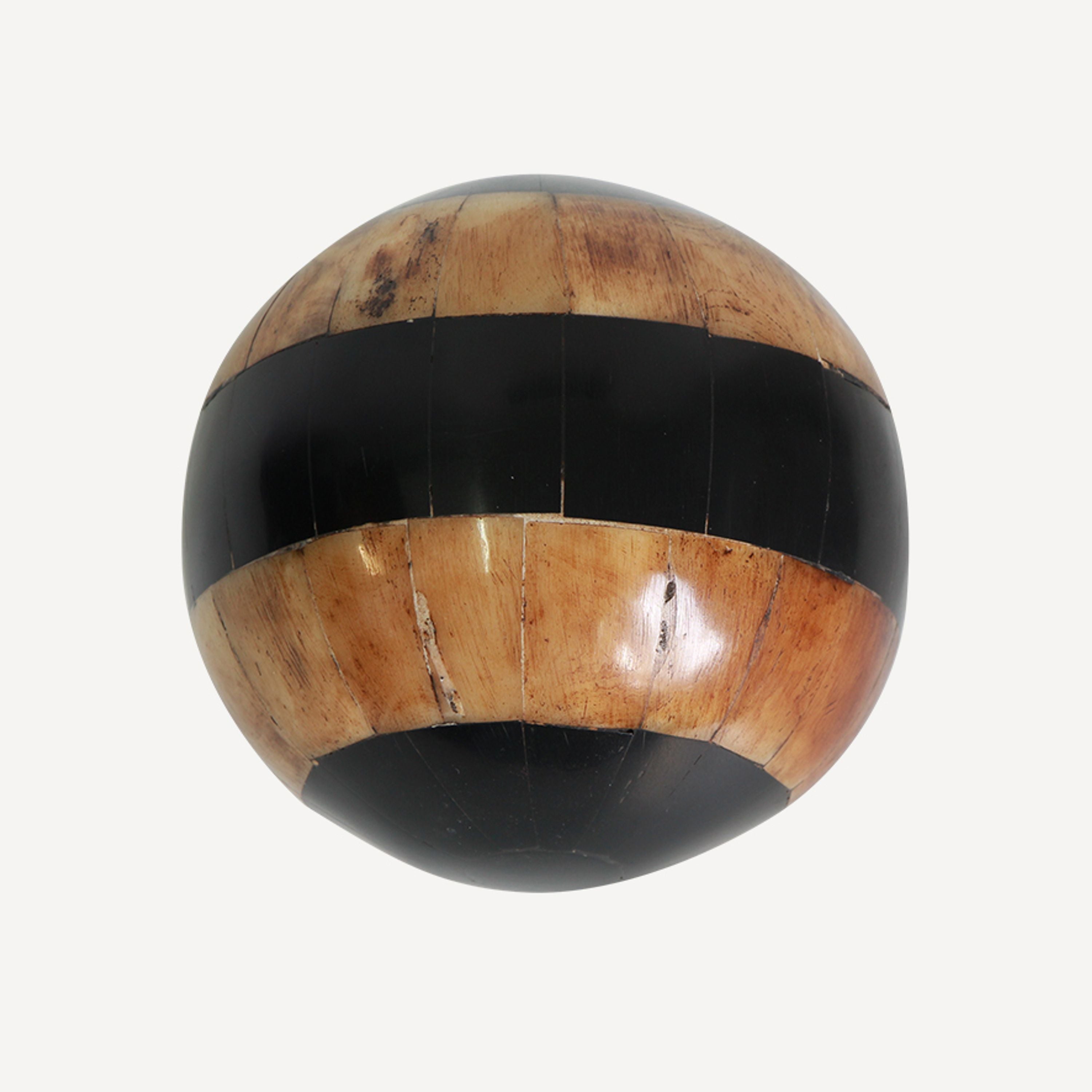 French Country Enoch Stripe Décor Ball