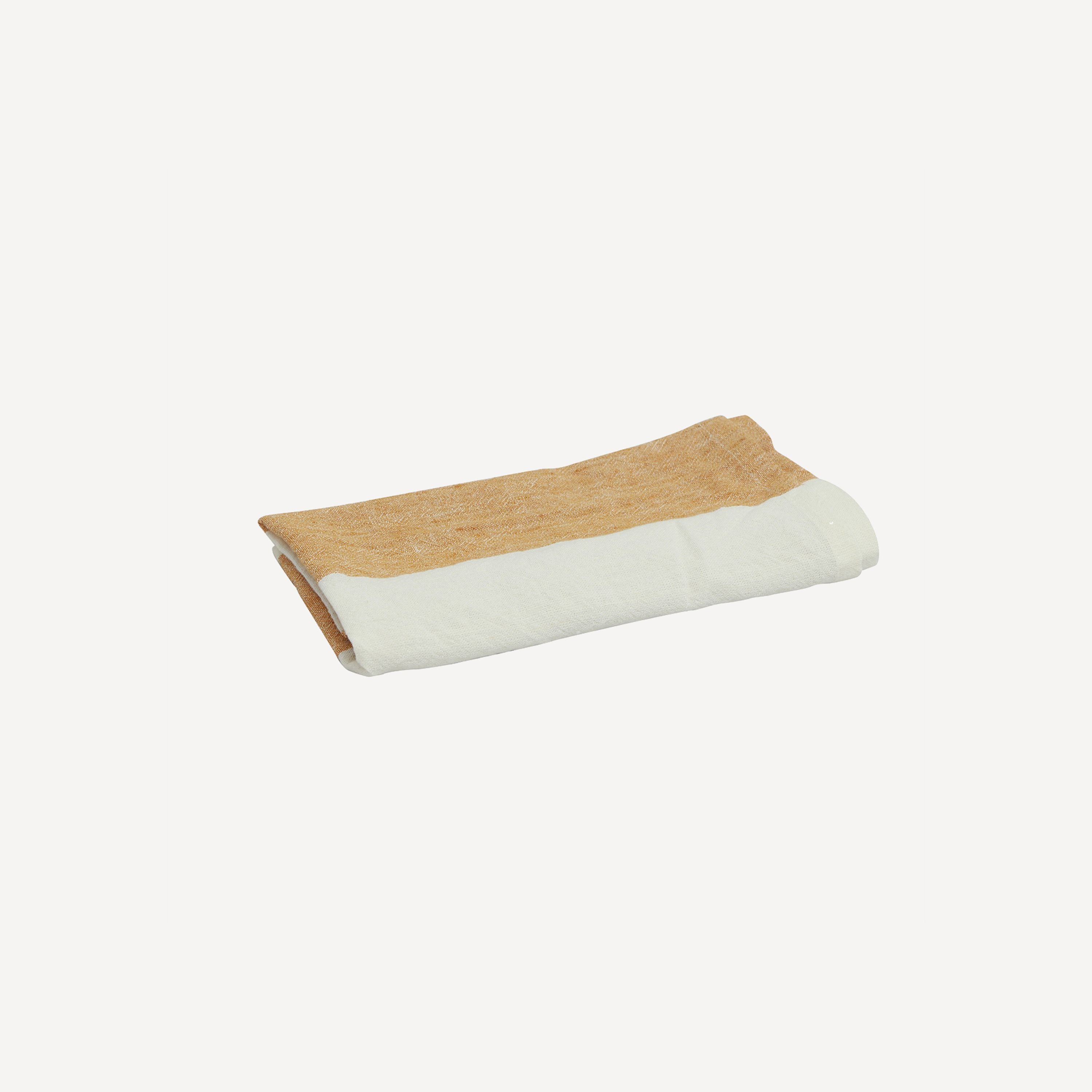 French Country Stripe Napkin Rust