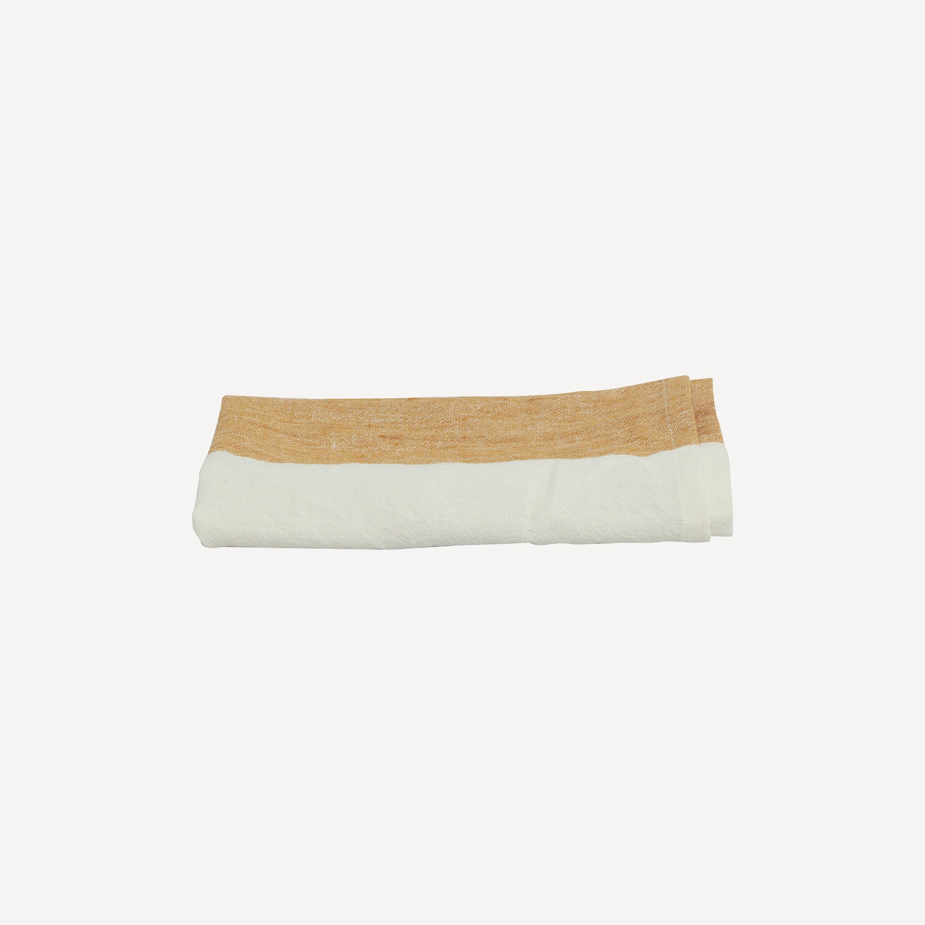 French Country Stripe Napkin Rust