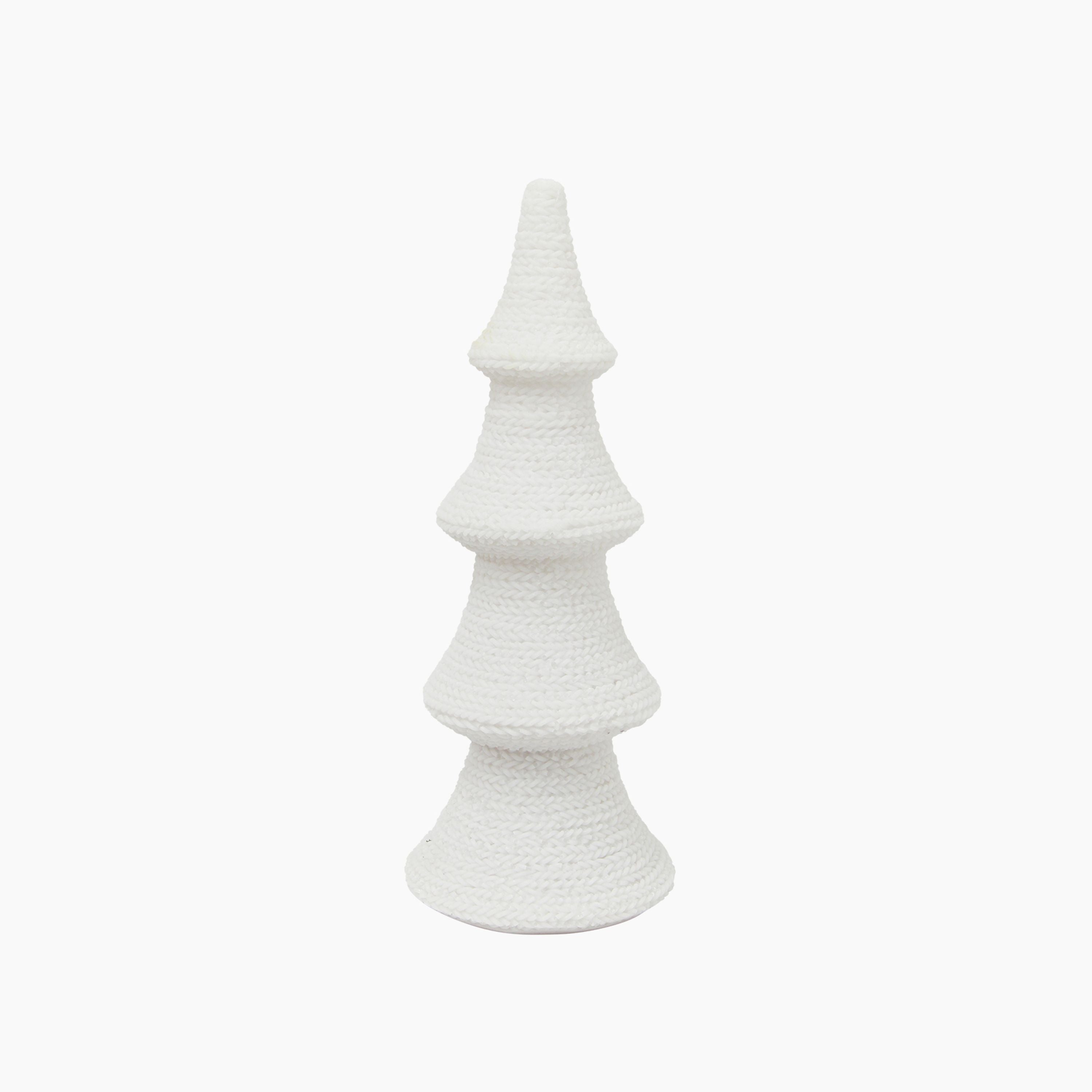 French Country Woven Cone Tree Light Up Medium