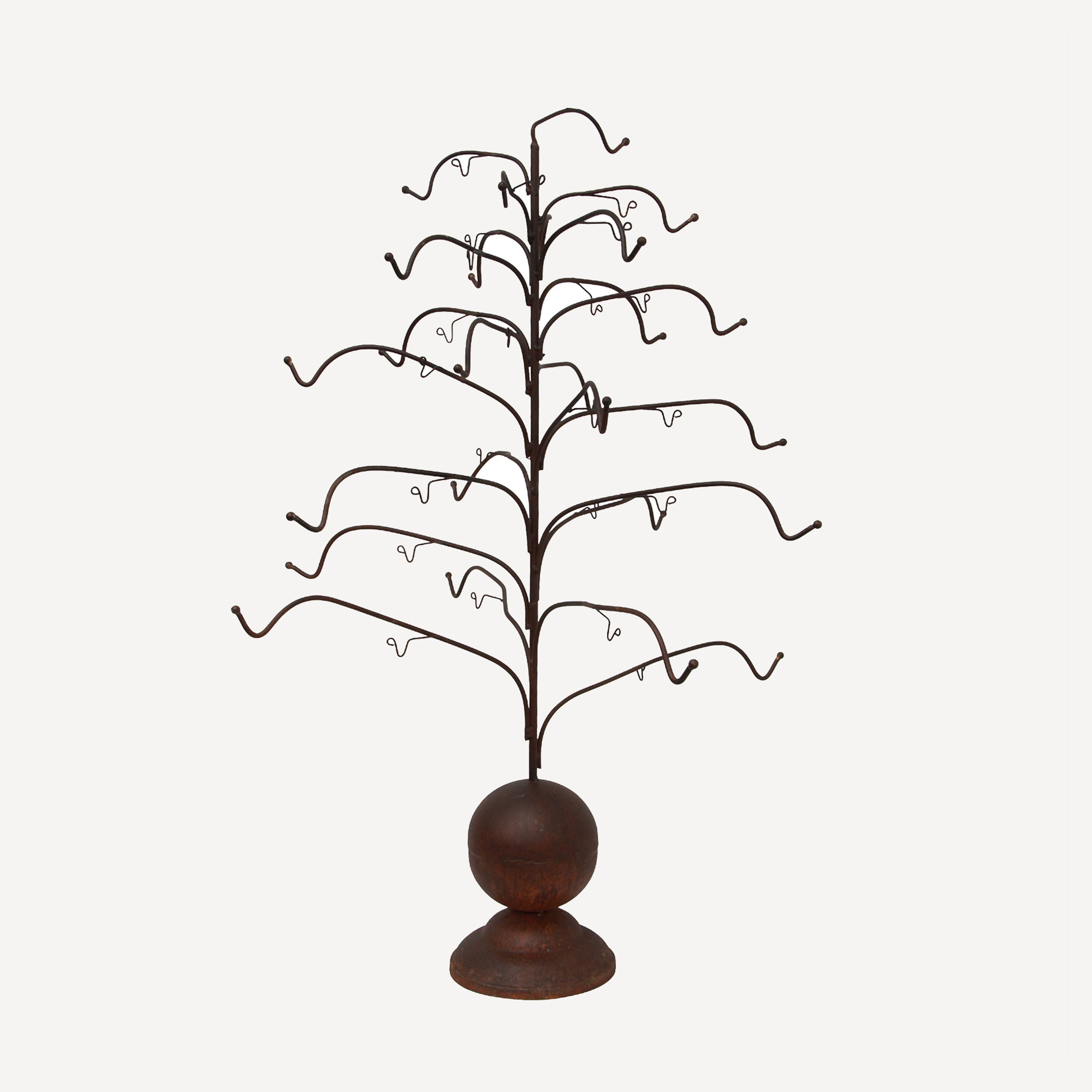 French Country Christmas Tree Stand Ball Design