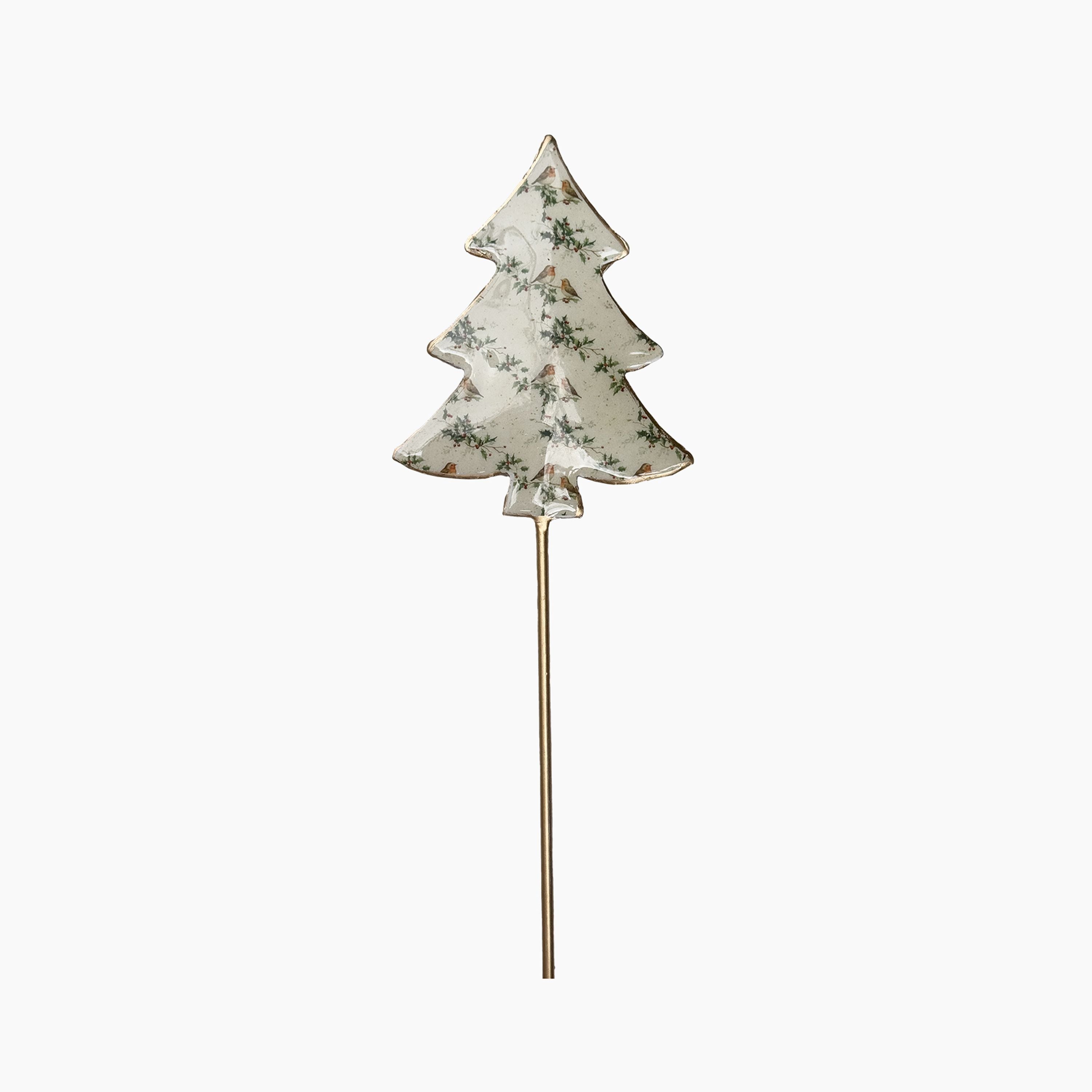 French Country Noel Birds on Stick