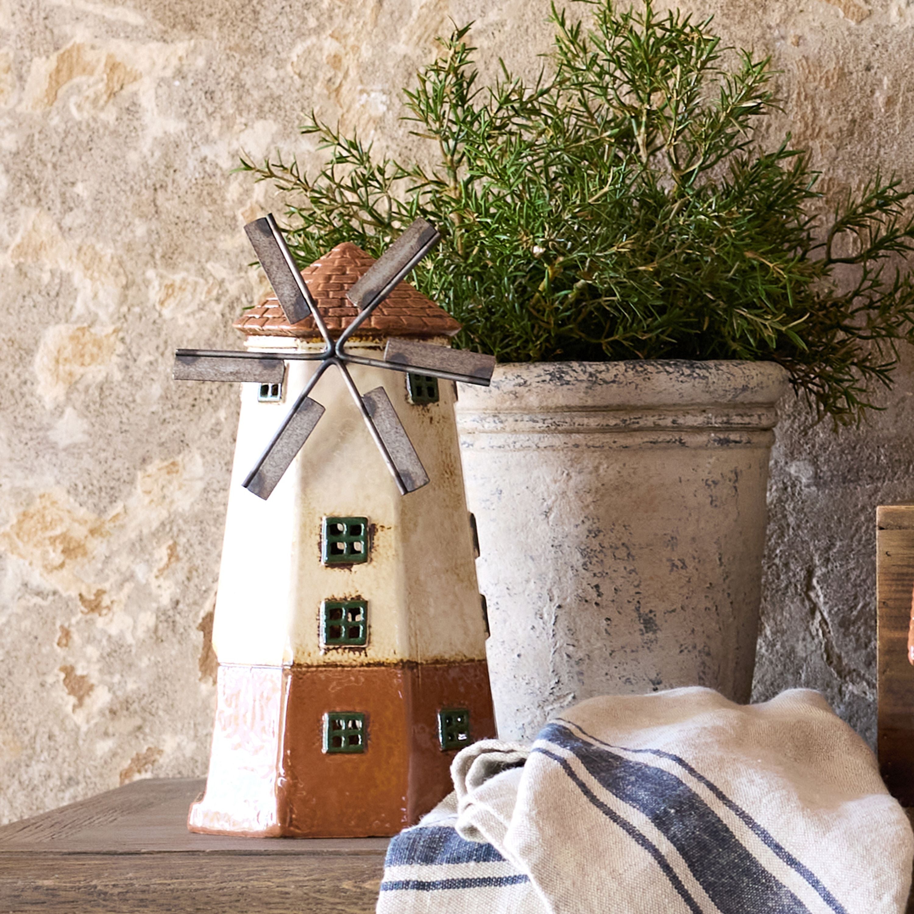 French Country Cotswolds Country Tea Light Windmill