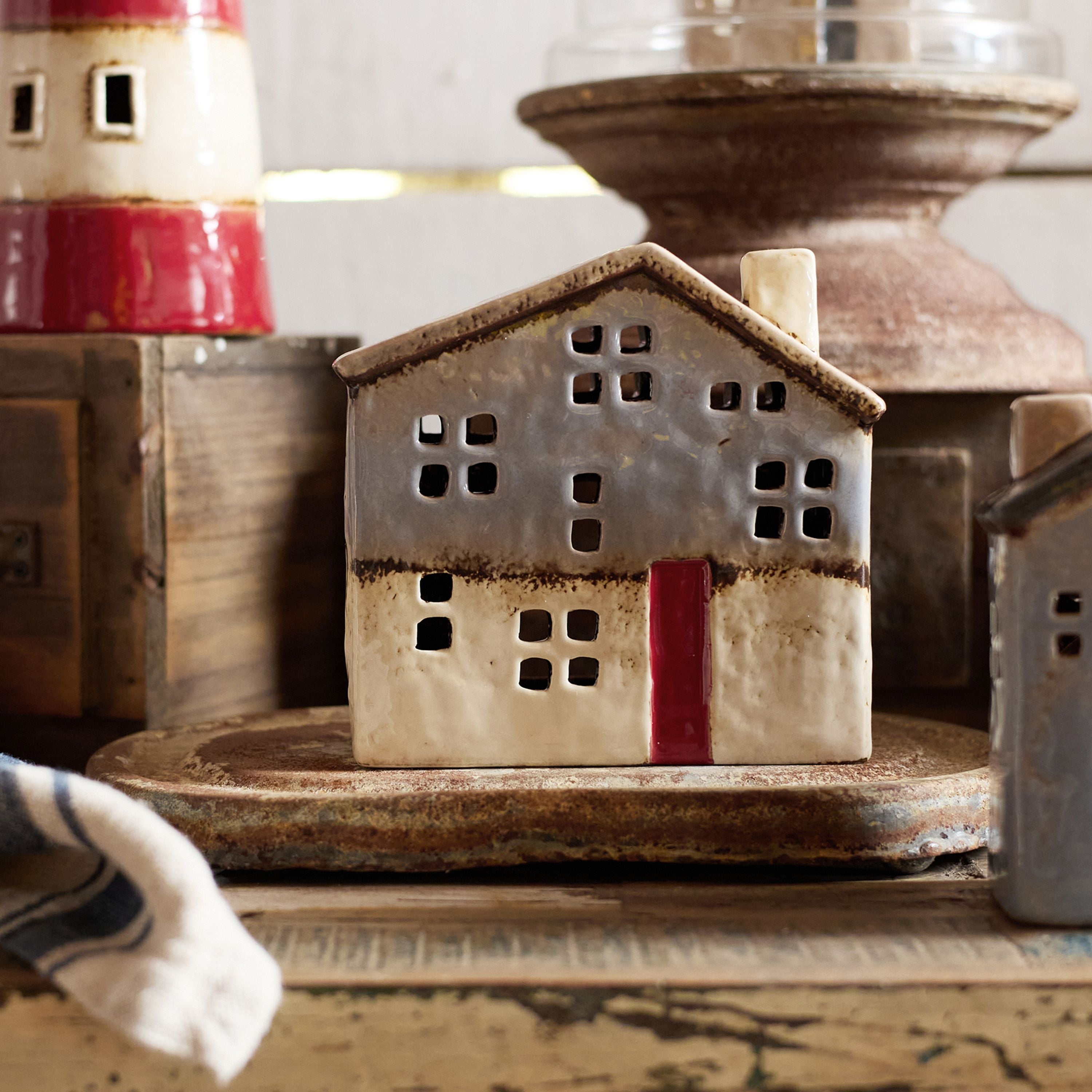French Country Saint Malo Seaside Tea Light House