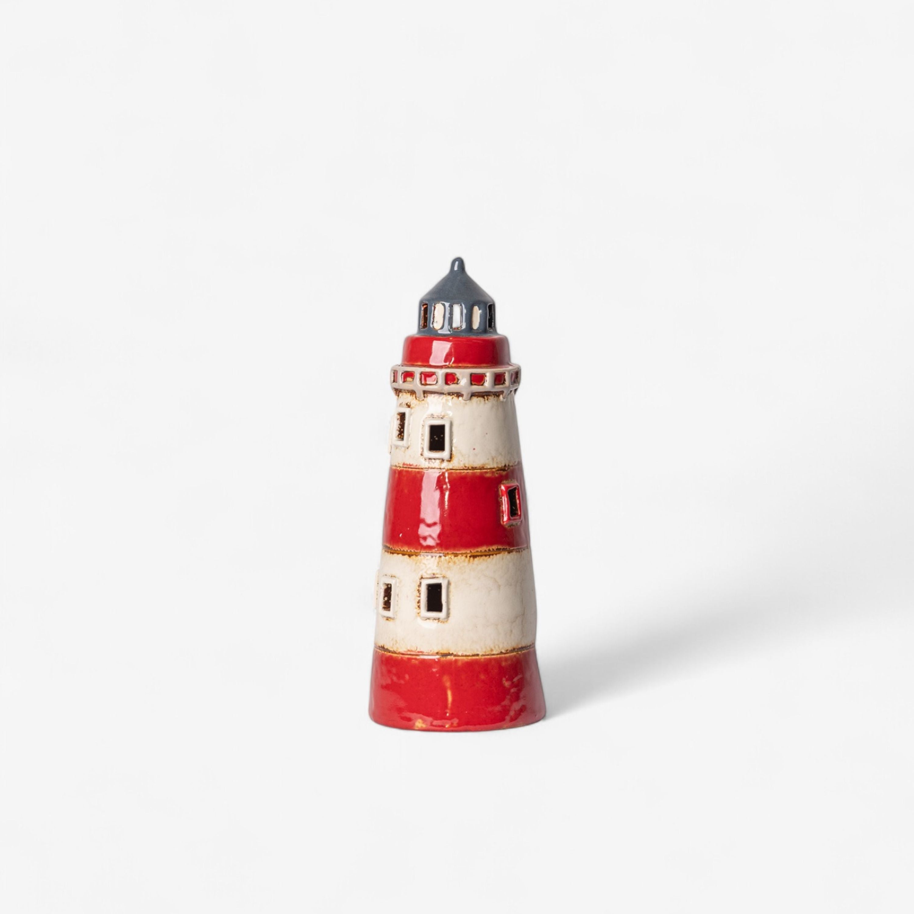 French Country Saint Malo Tea Light Lighthouse
