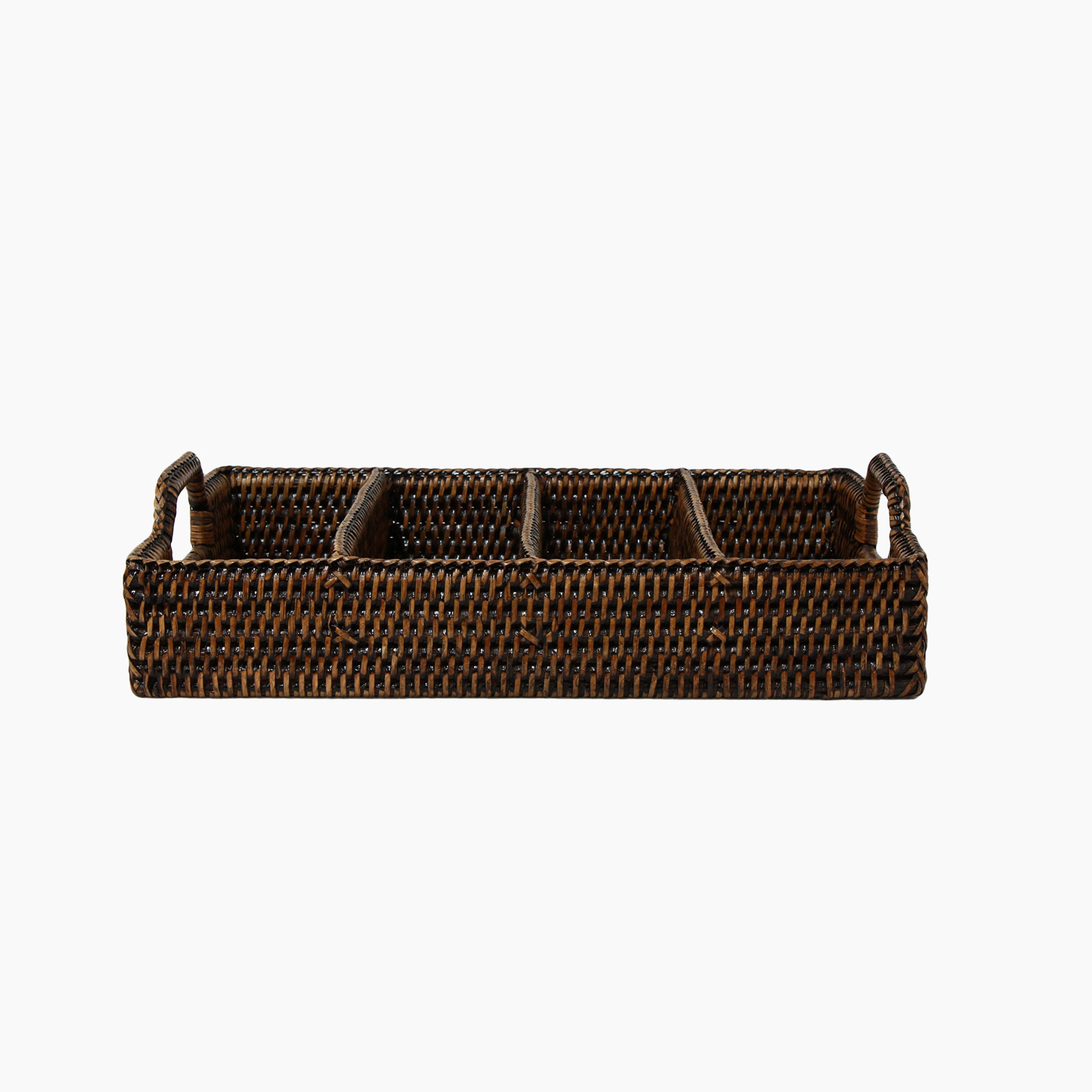 French Country Coco Cutlery Holder with Handles
