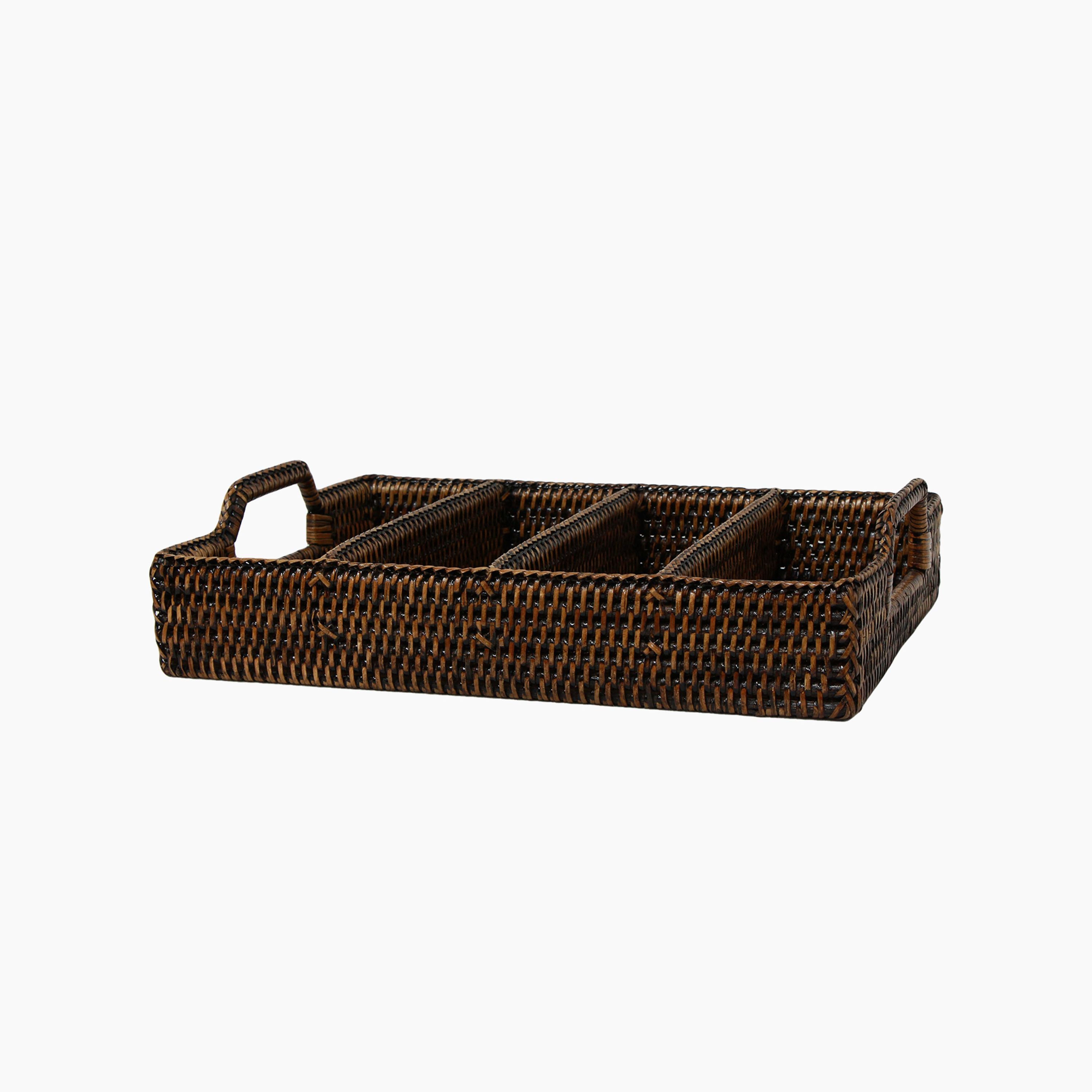French Country Coco Cutlery Holder with Handles