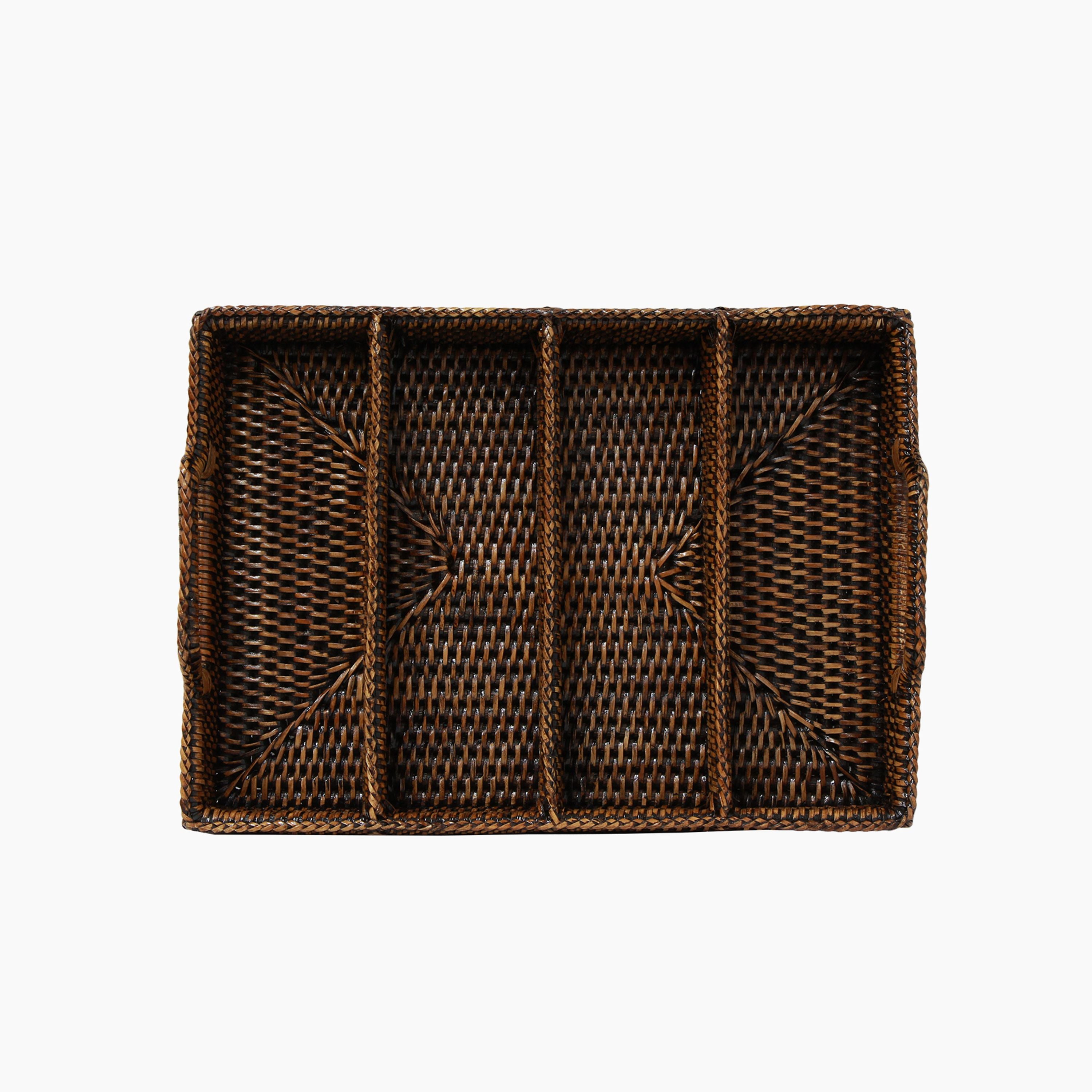 French Country Coco Cutlery Holder with Handles
