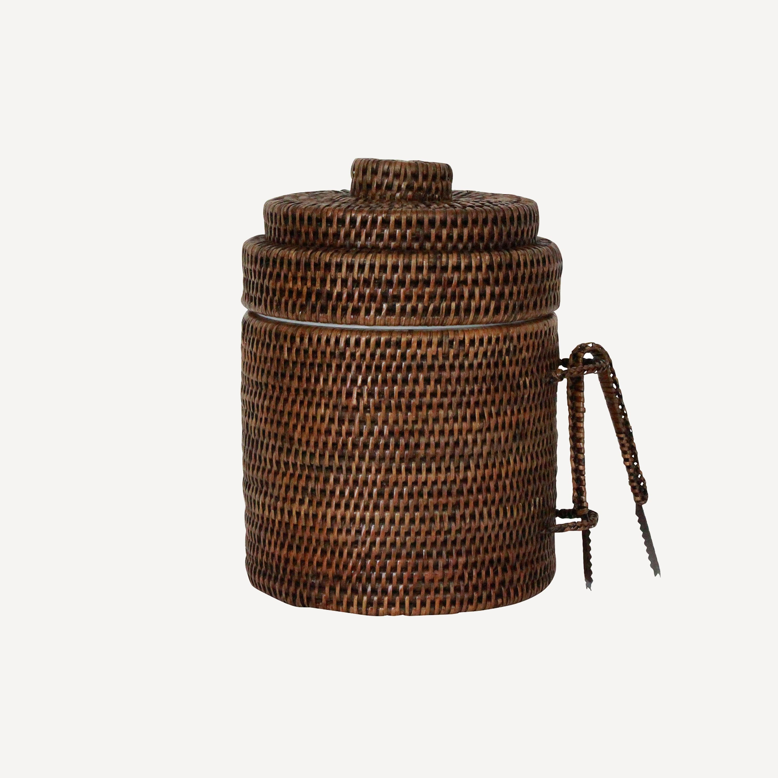 French Country Coco Ice Box with Tongs