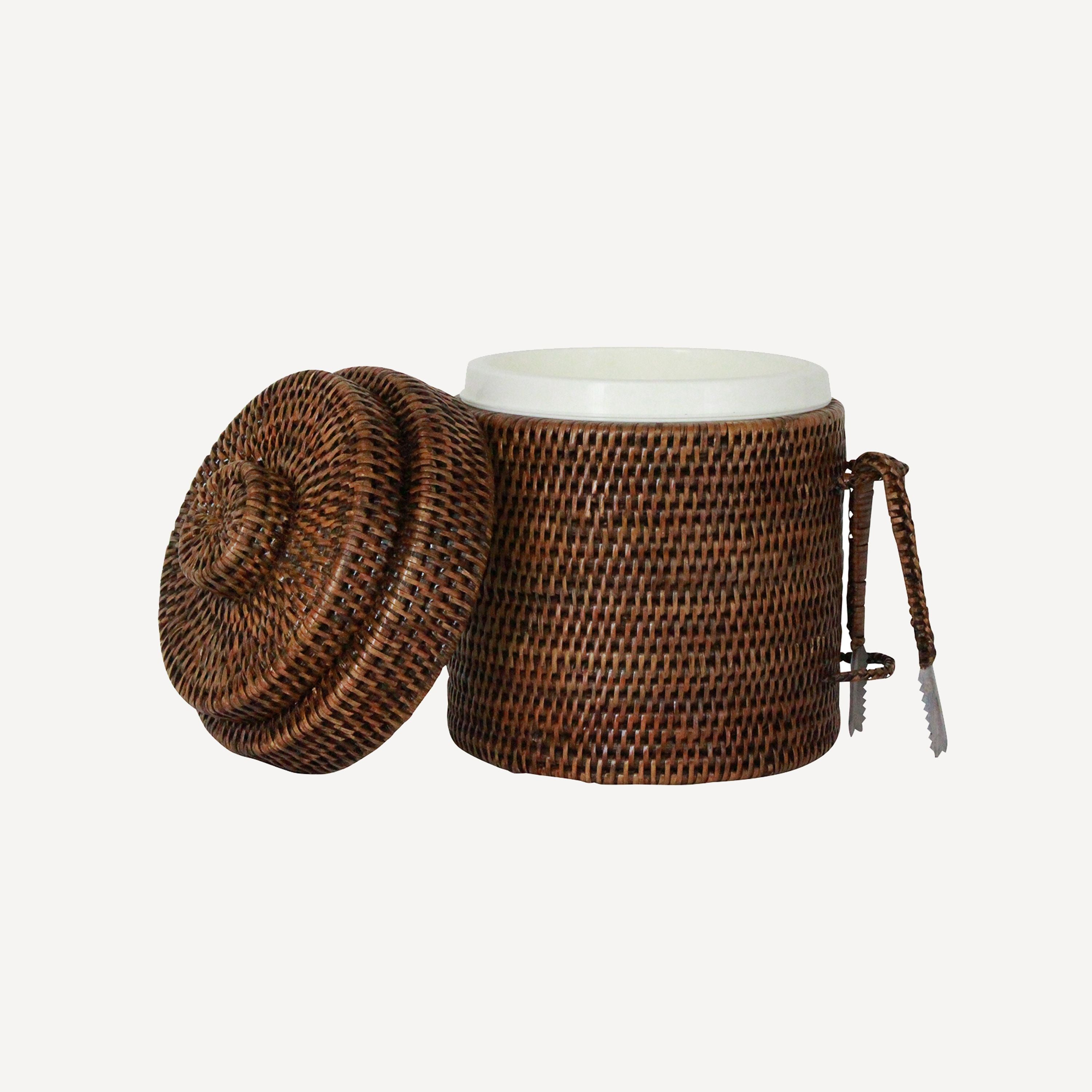 French Country Coco Ice Box with Tongs
