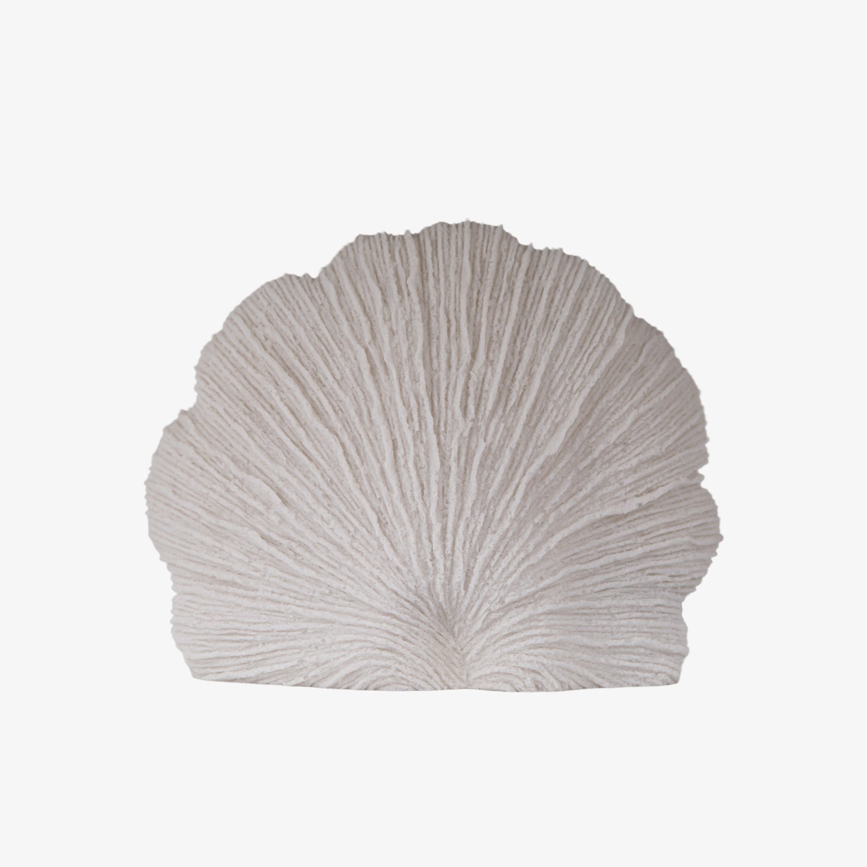 French Country Flat Coral Decorative Lamp